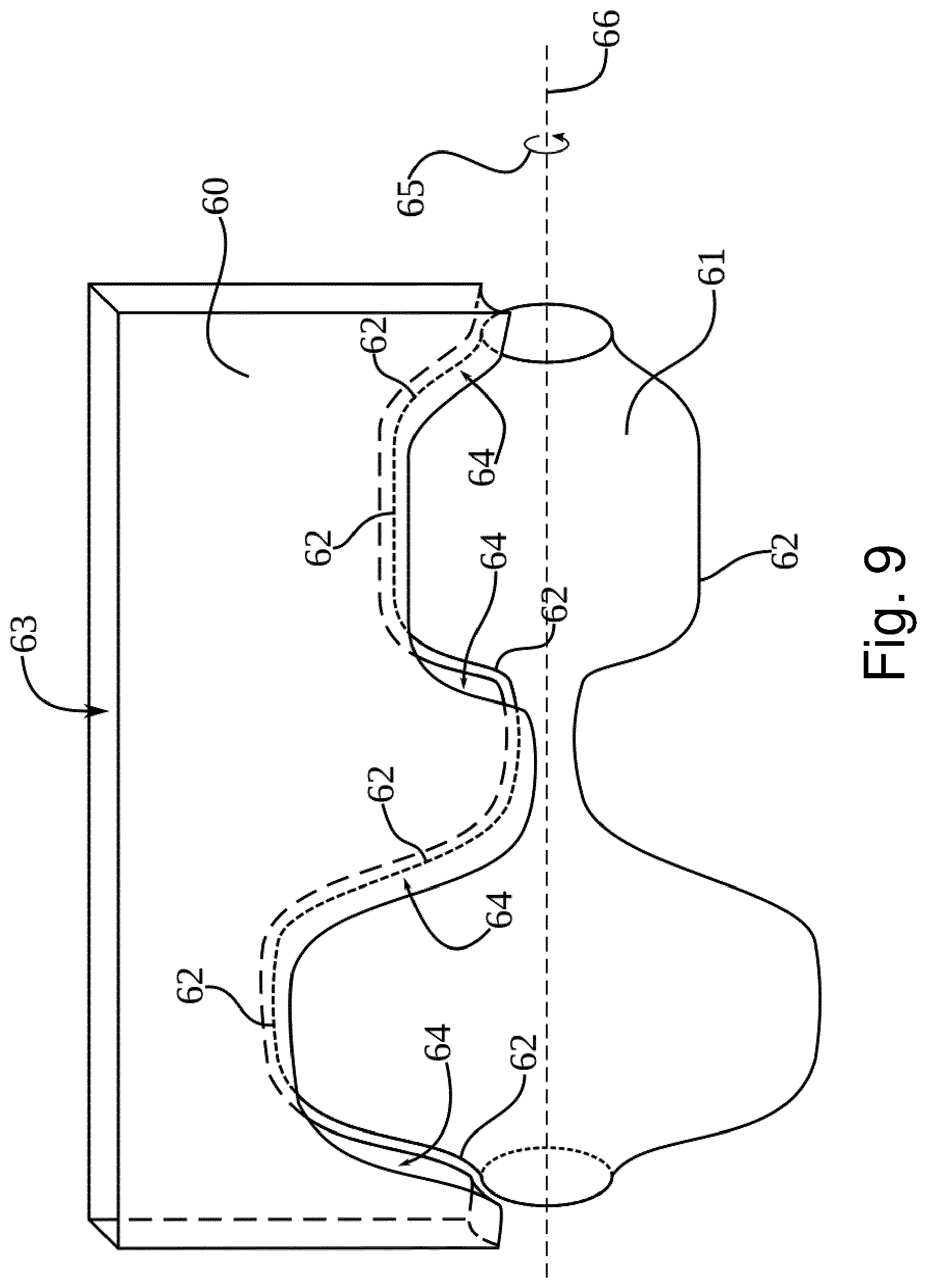 Patent US12325918 Figure 8 – Shield for atmospheric pressure plasma jet coating deposition on a substrate