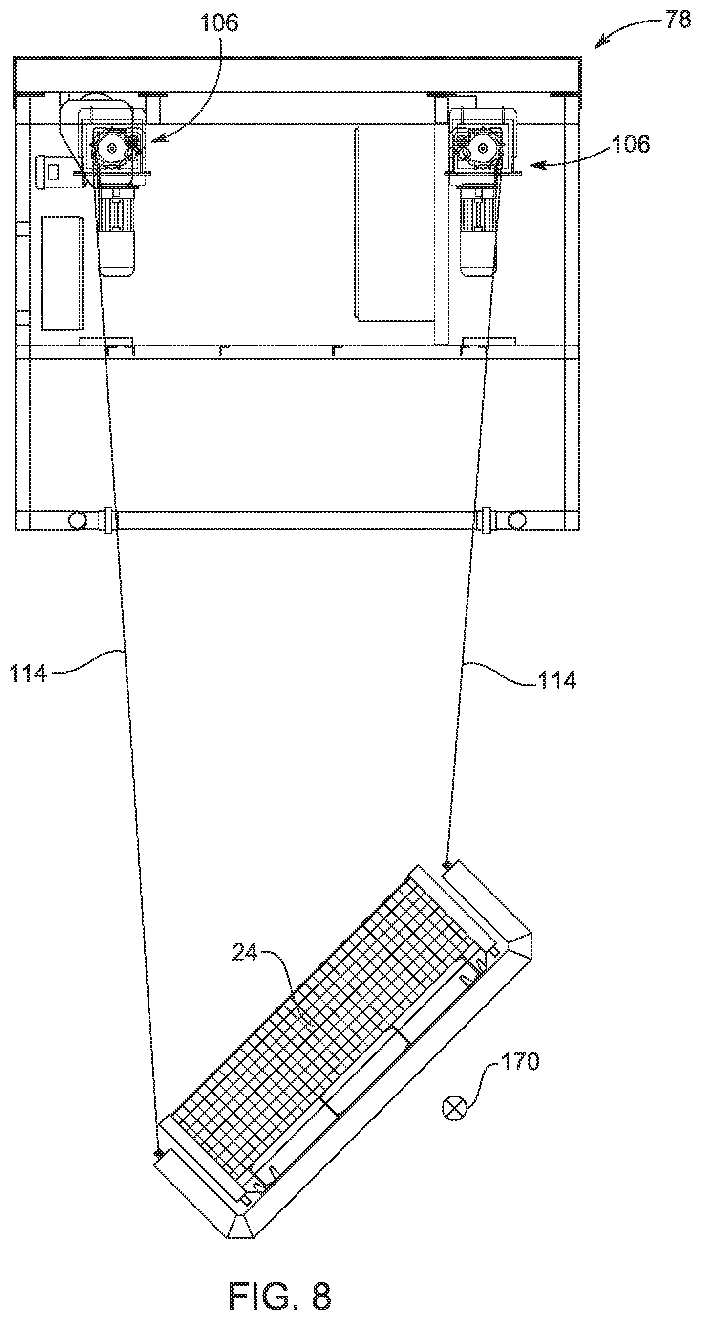 Patent US12325925 Figure 8 – Finishing system