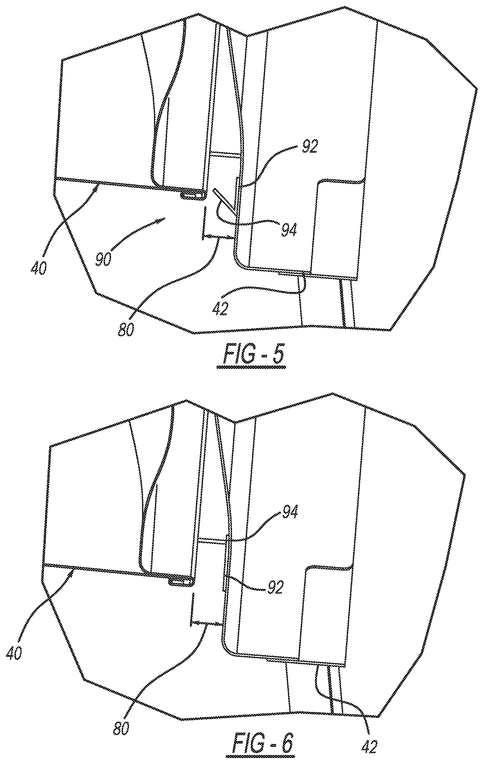 Patent US12325944 Figure 4 – Controlling process air bypass around the drum in combo wash-dry system