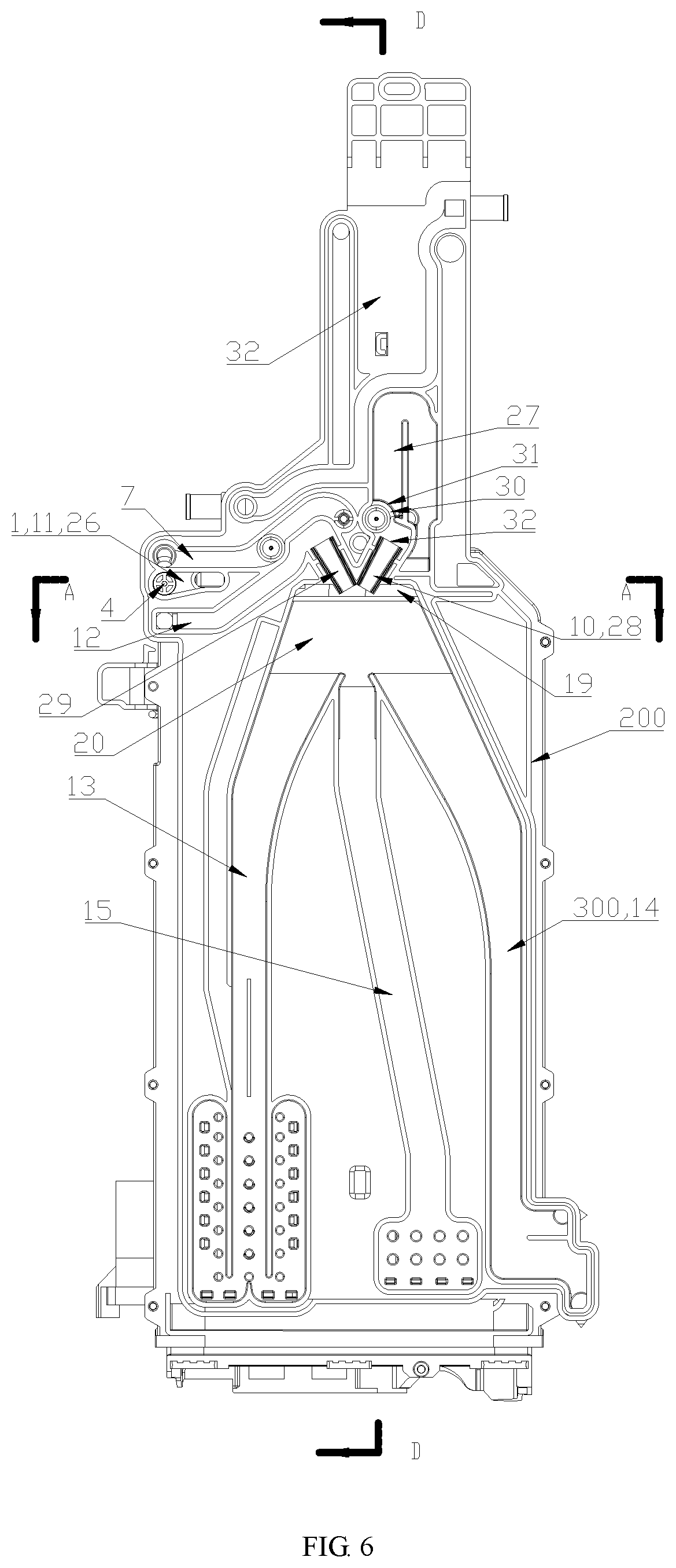 Patent US12325947 Figure 5 – Additive feeding device and washing machine