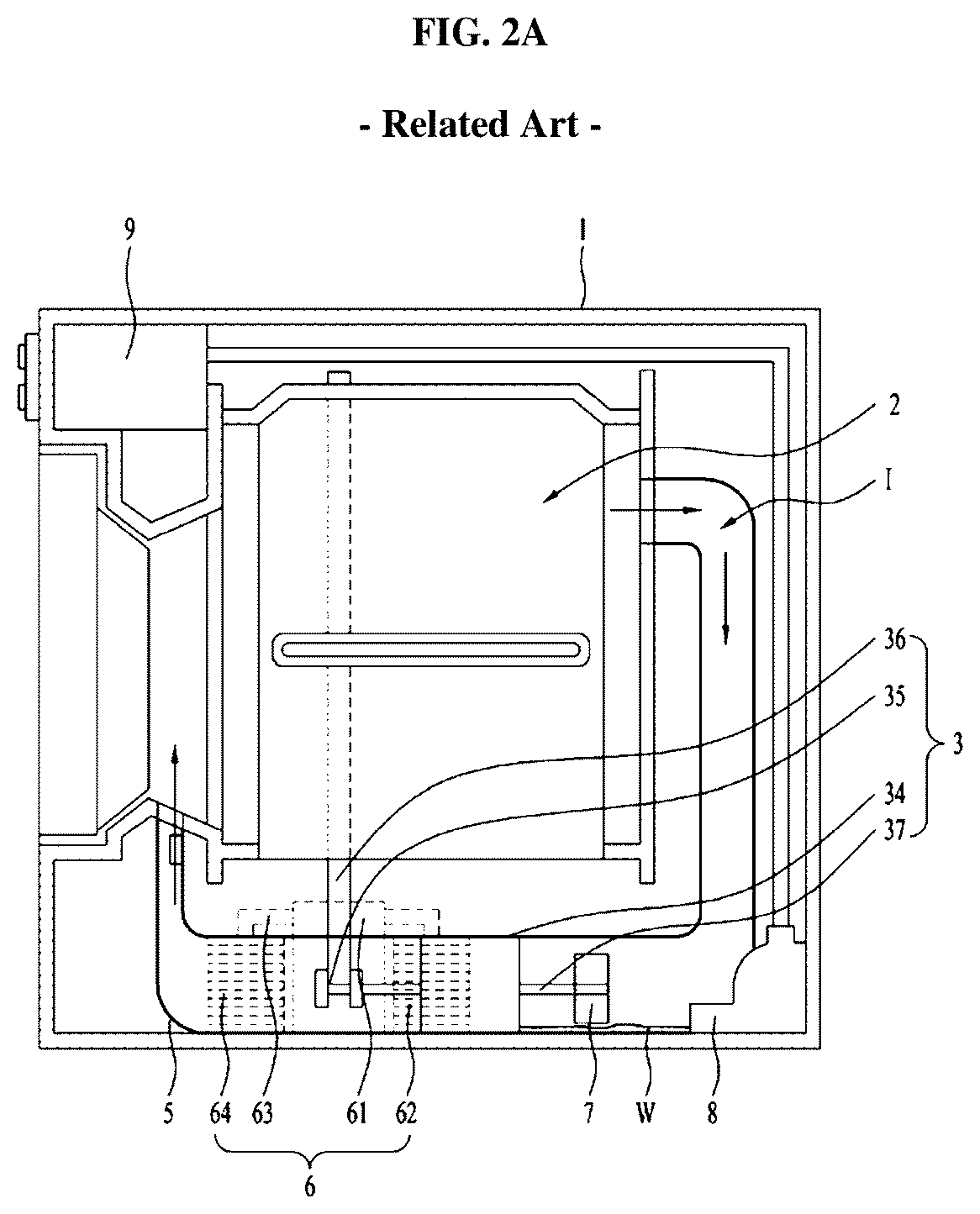 Patent US12325949 Figure 2 – Laundry treating apparatus