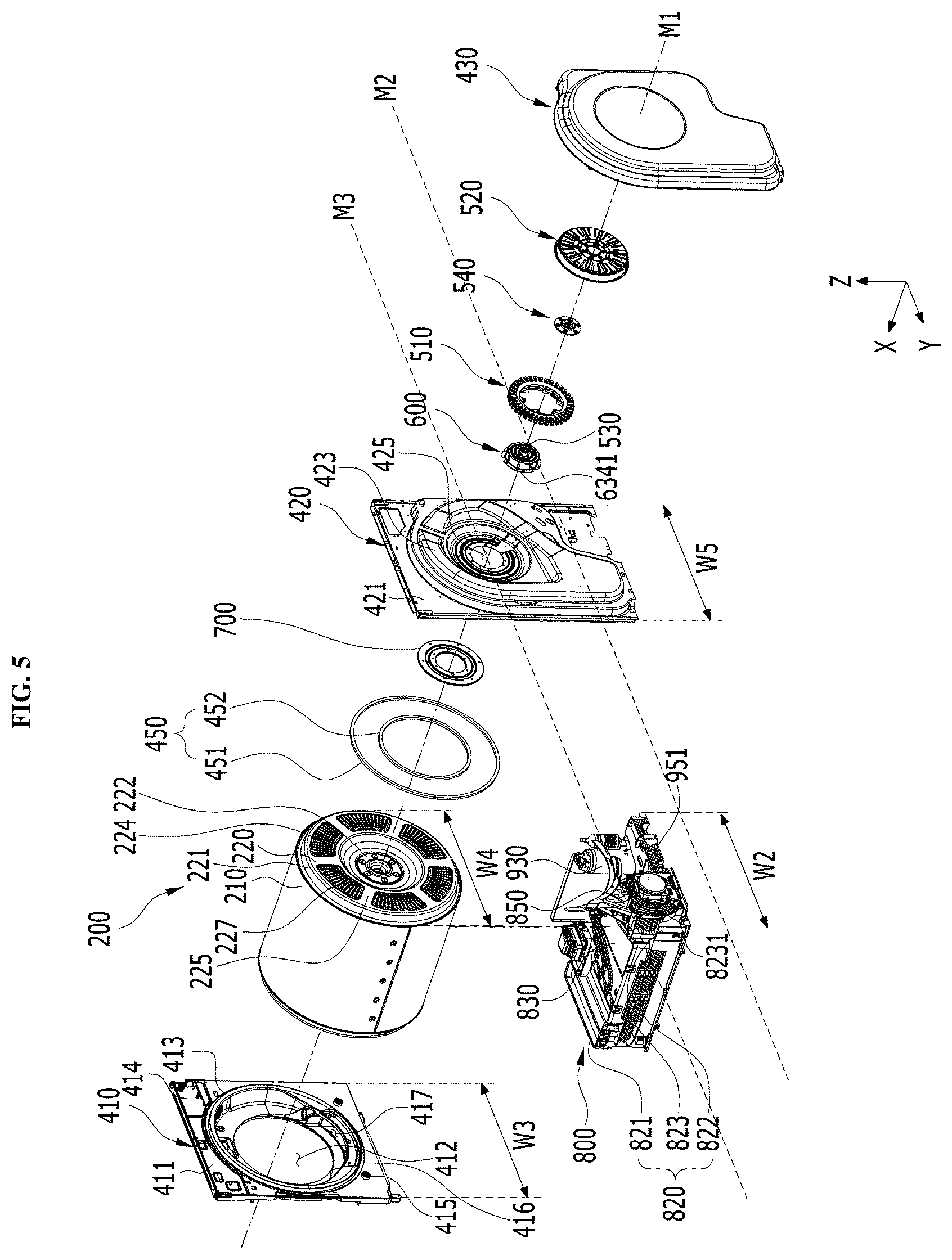 Patent US12325949 Figure 6 – Laundry treating apparatus