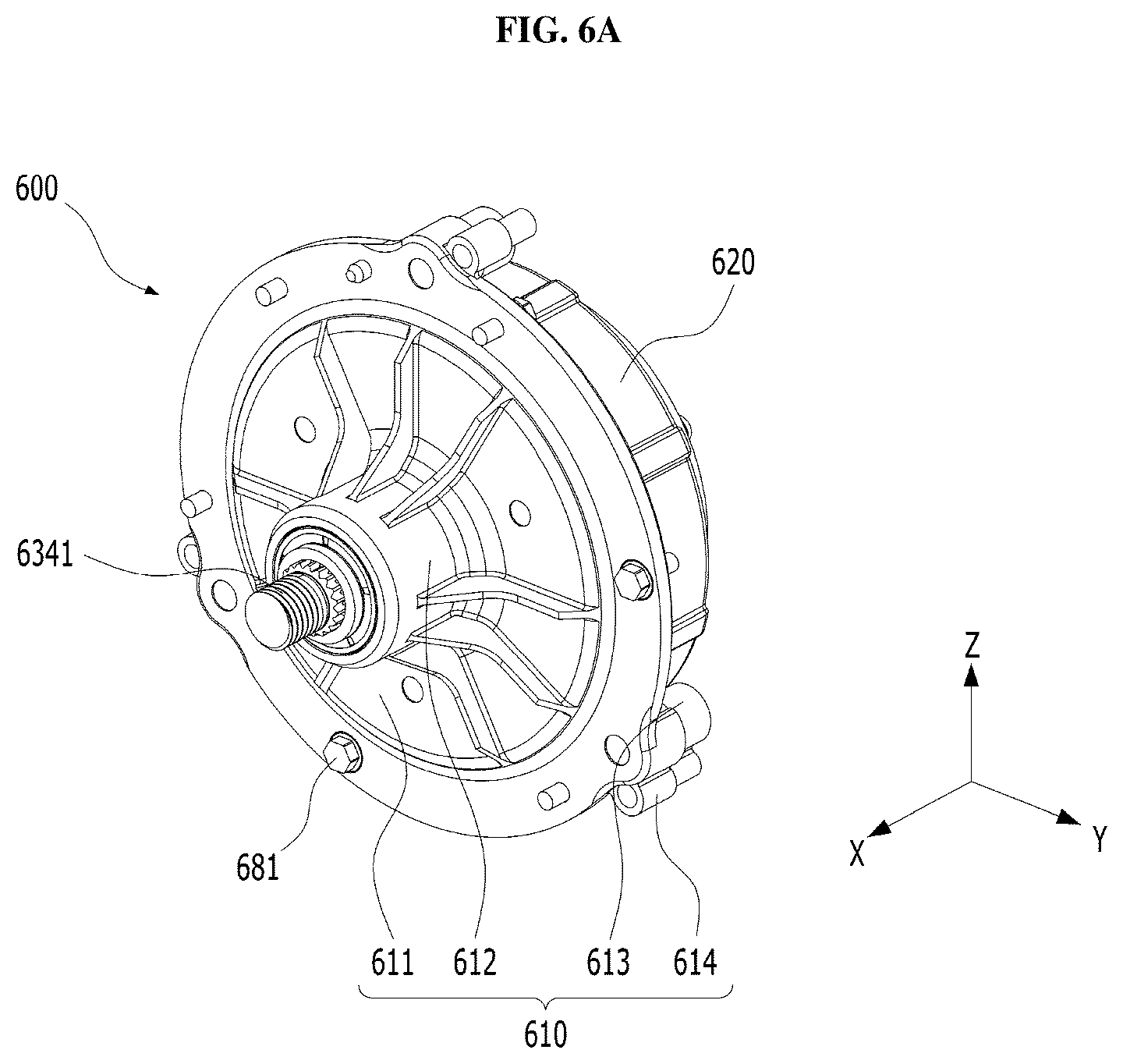 Patent US12325949 Figure 7 – Laundry treating apparatus