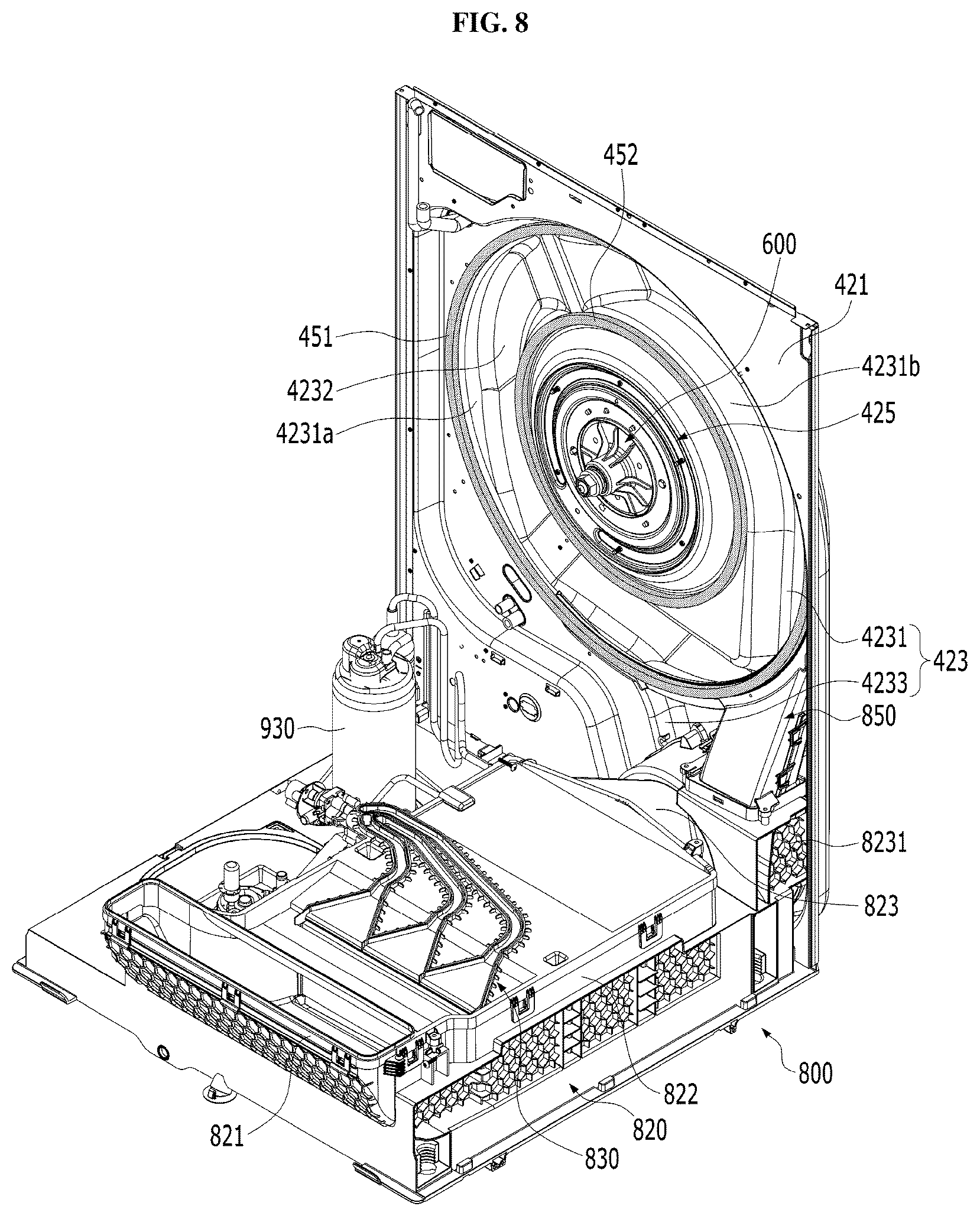 Patent US12325949 Figure 10 – Laundry treating apparatus