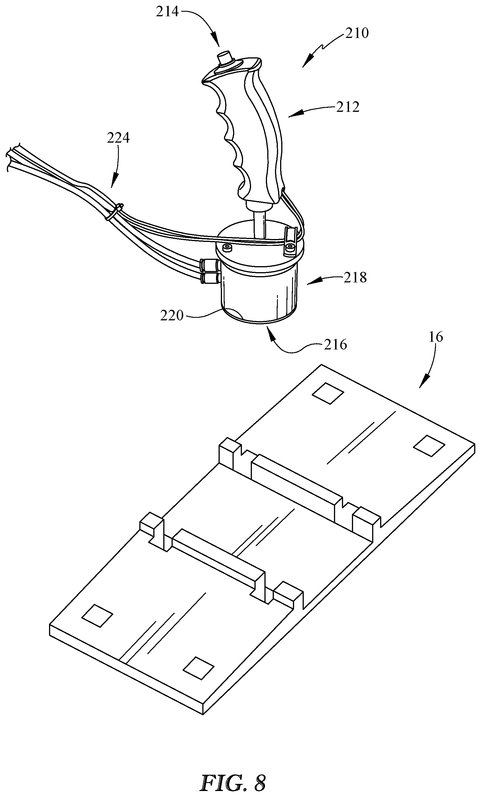 Patent US12325962 Figure 8 – Tie plate orientation device