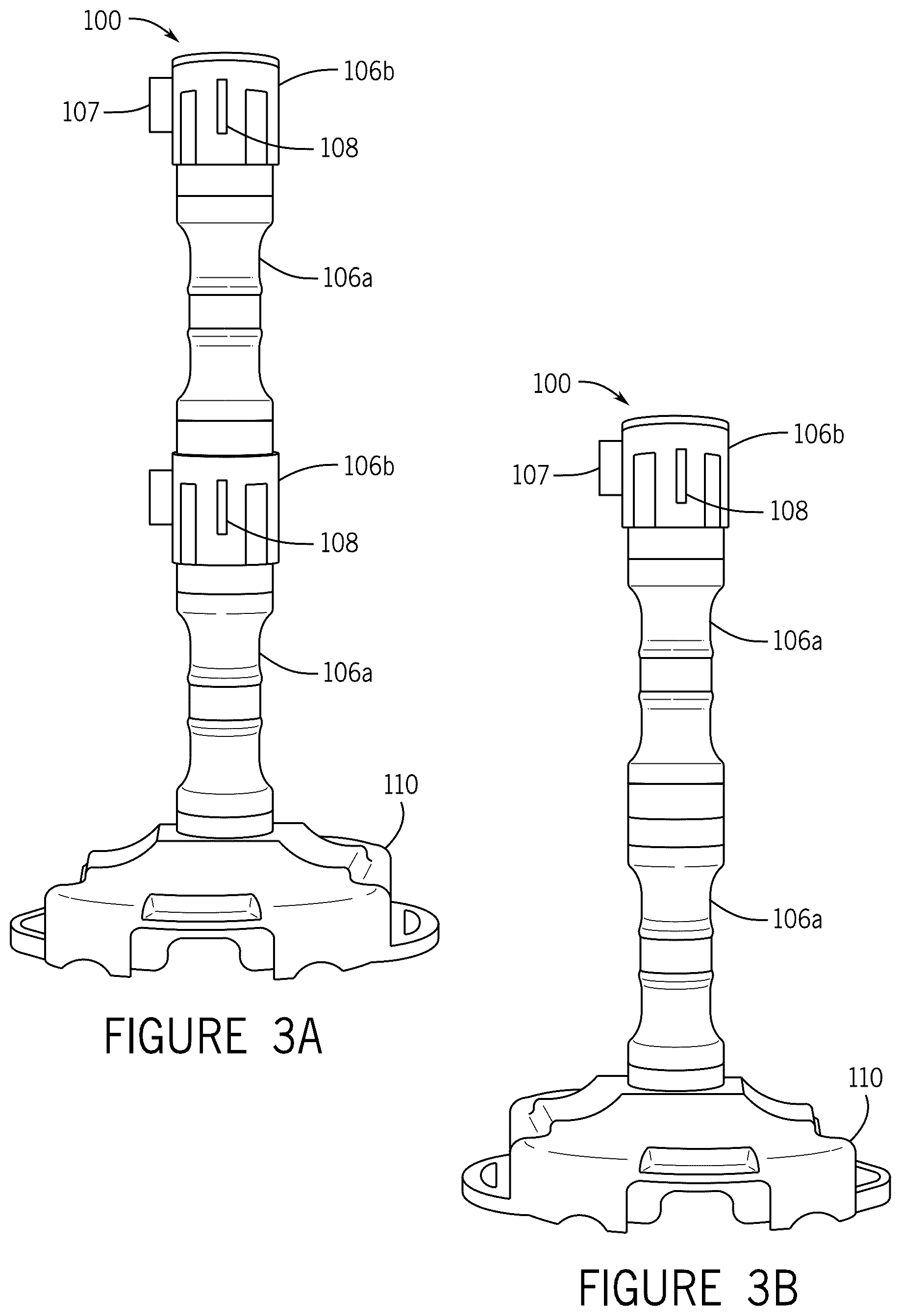 Patent US12325964 Figure 4 – Modular post