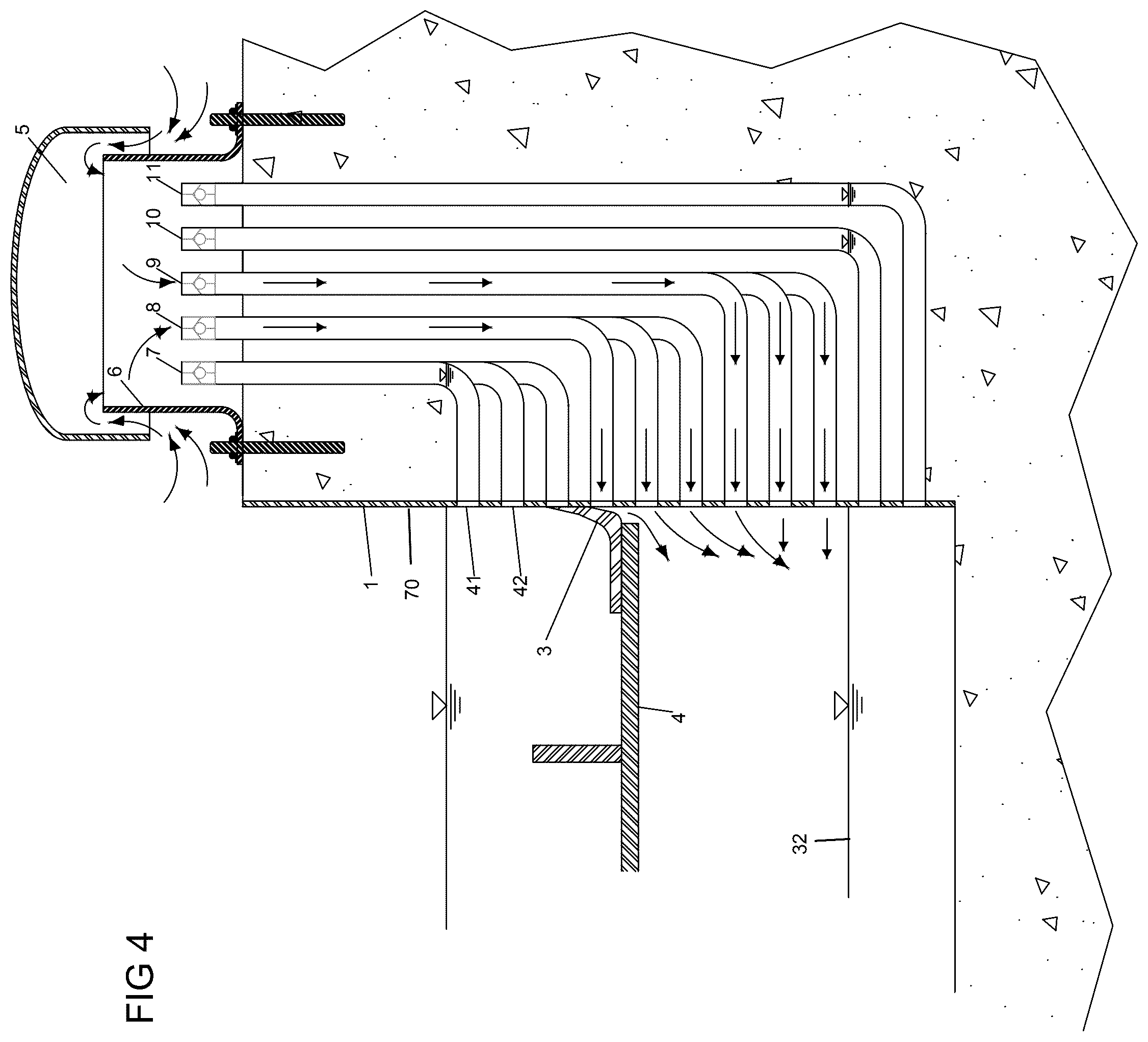 Patent US12325968 Figure 6 – Water control gate abutment air vent