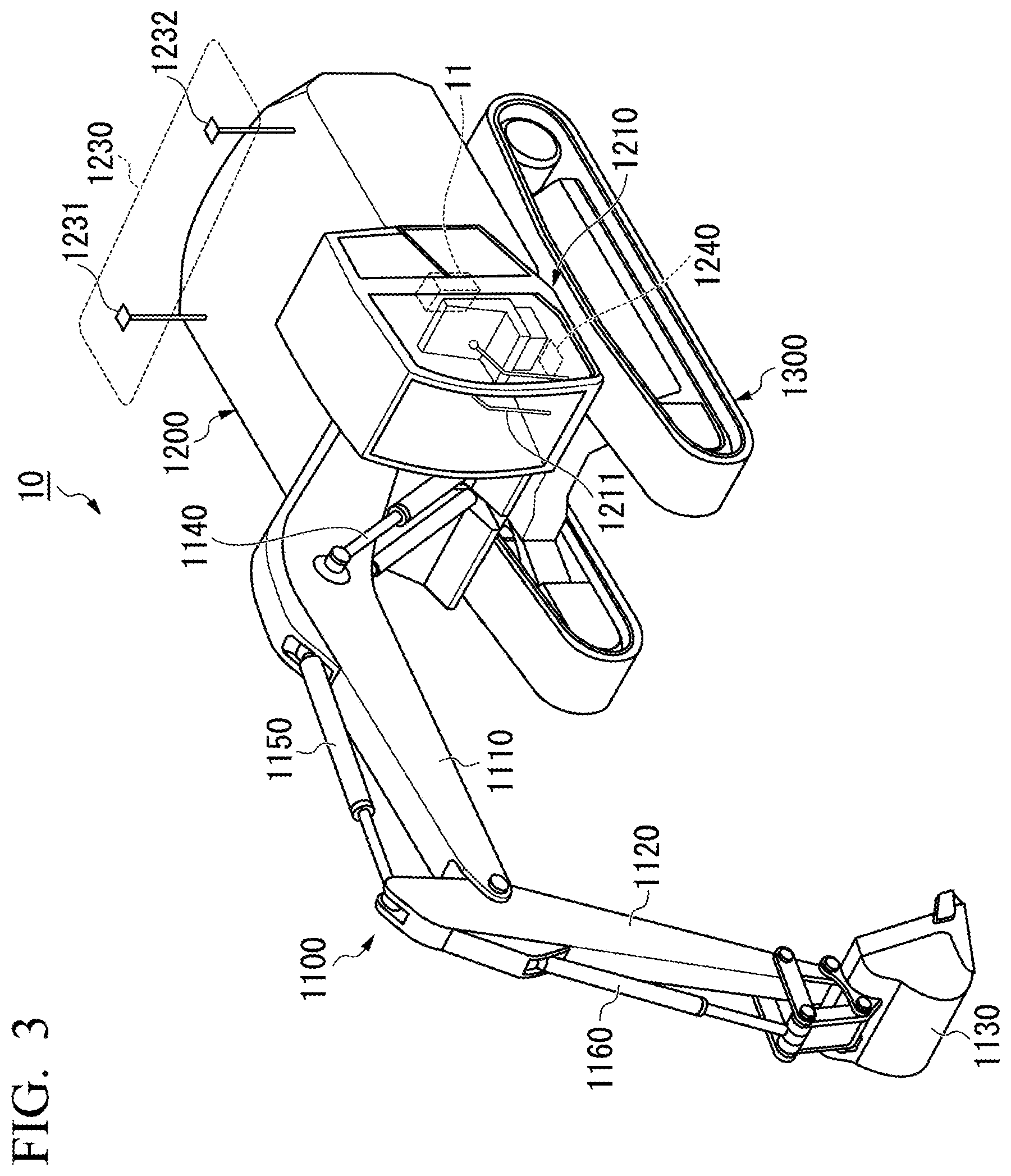 Patent US12325975 Figure 2 – Data transmission system, work machine, and data transmission method for work machine