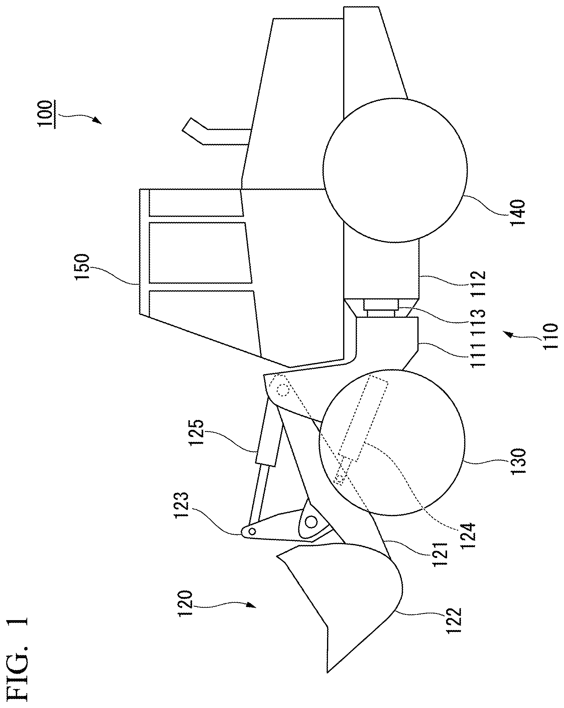 Patent US12325976 Figure 1 – Control device and control method for controlling output of drive source of work vehicle