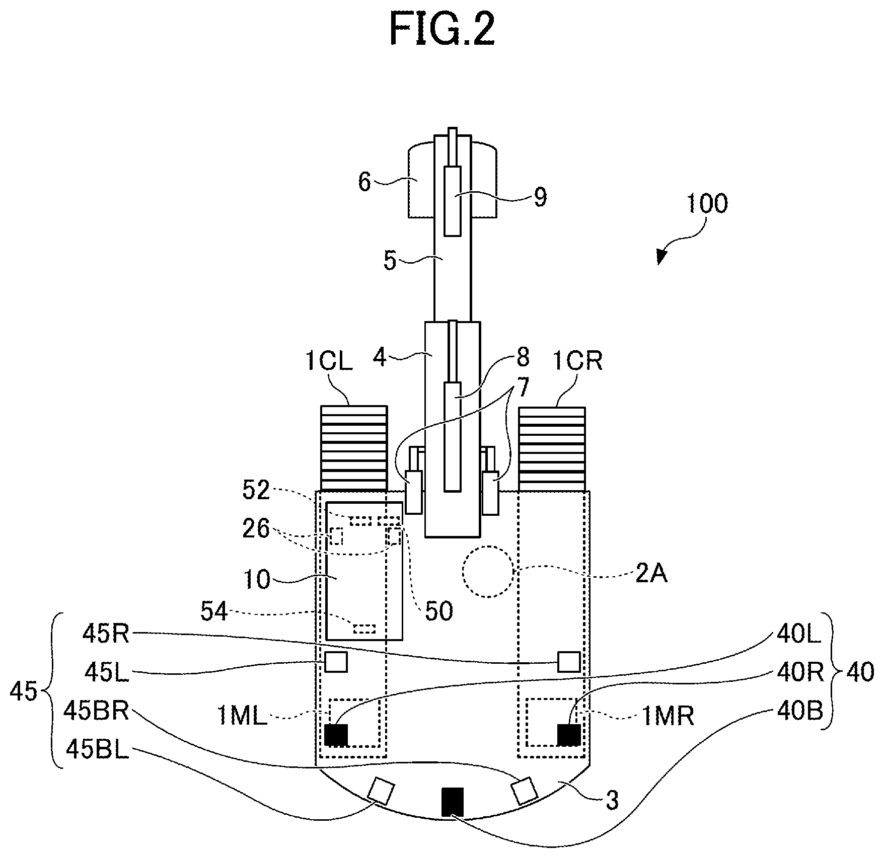 Patent US12325980 Figure 2 – Display device, shovel, and information processing apparatus