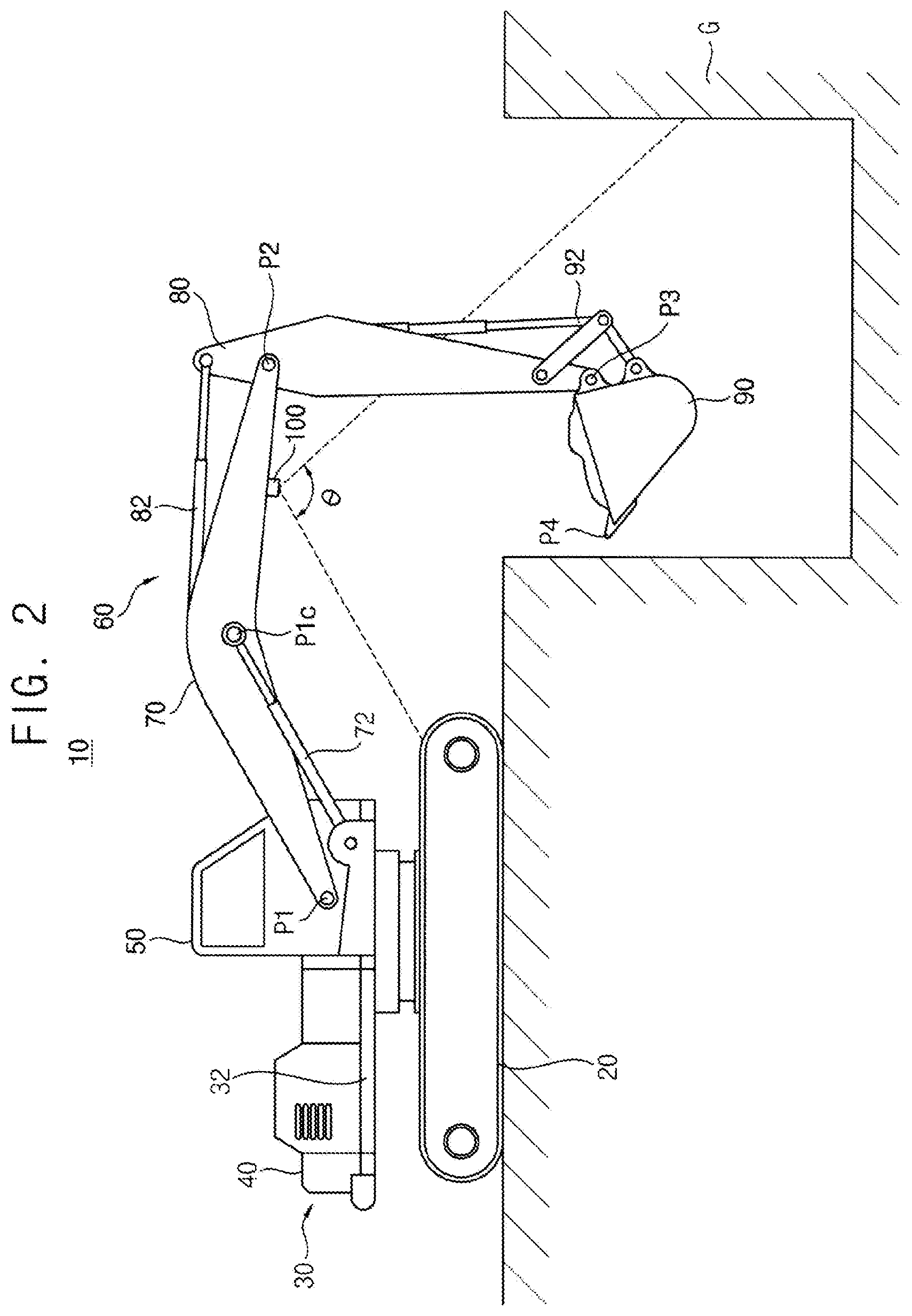 Patent US12325981 Figure 2 – System and method of controlling construction machinery