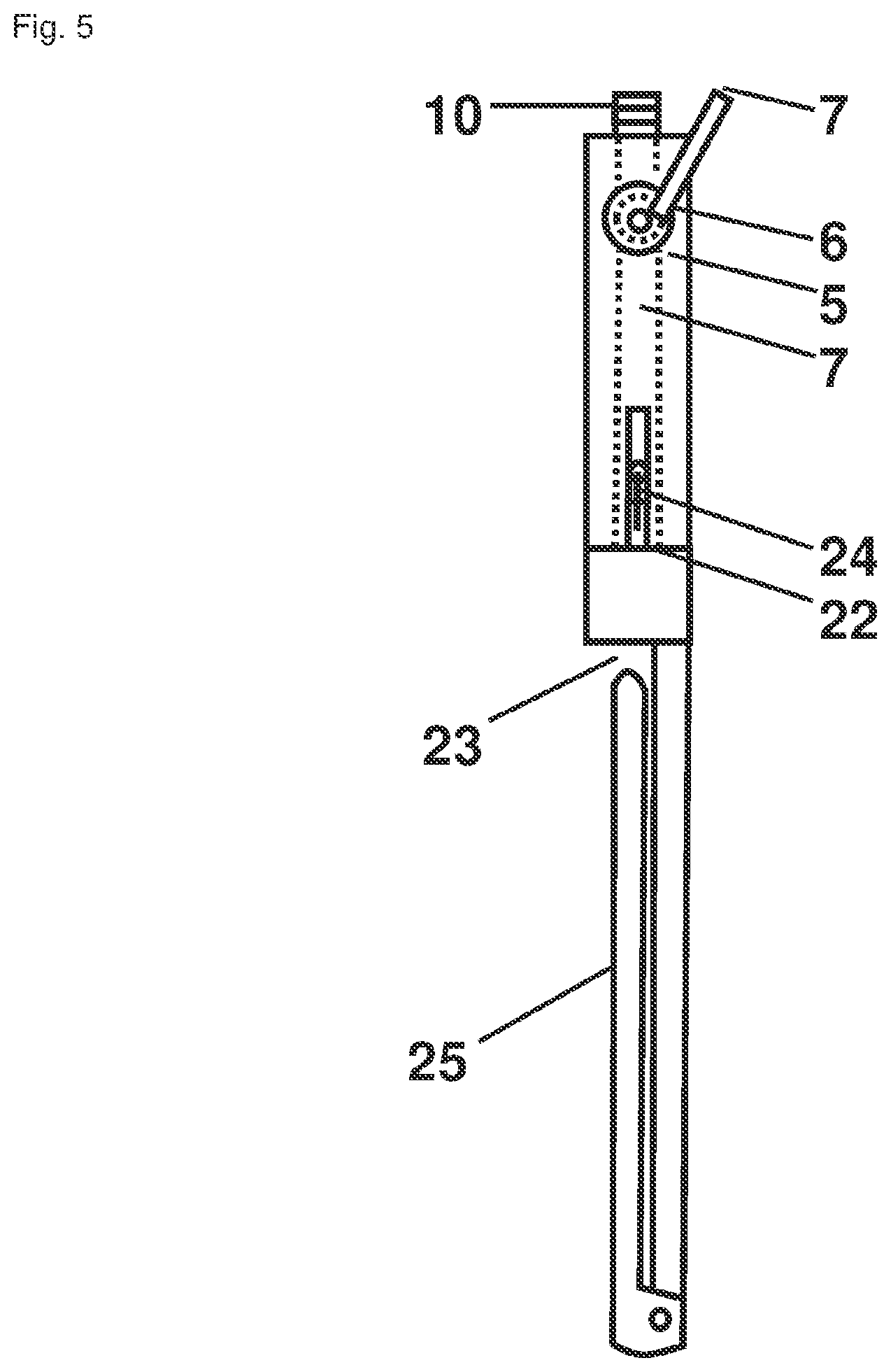 Patent US12325991 Figure 4 – Hand-held sanitary device and personal-hygiene sachet for washing and drying intimate body parts