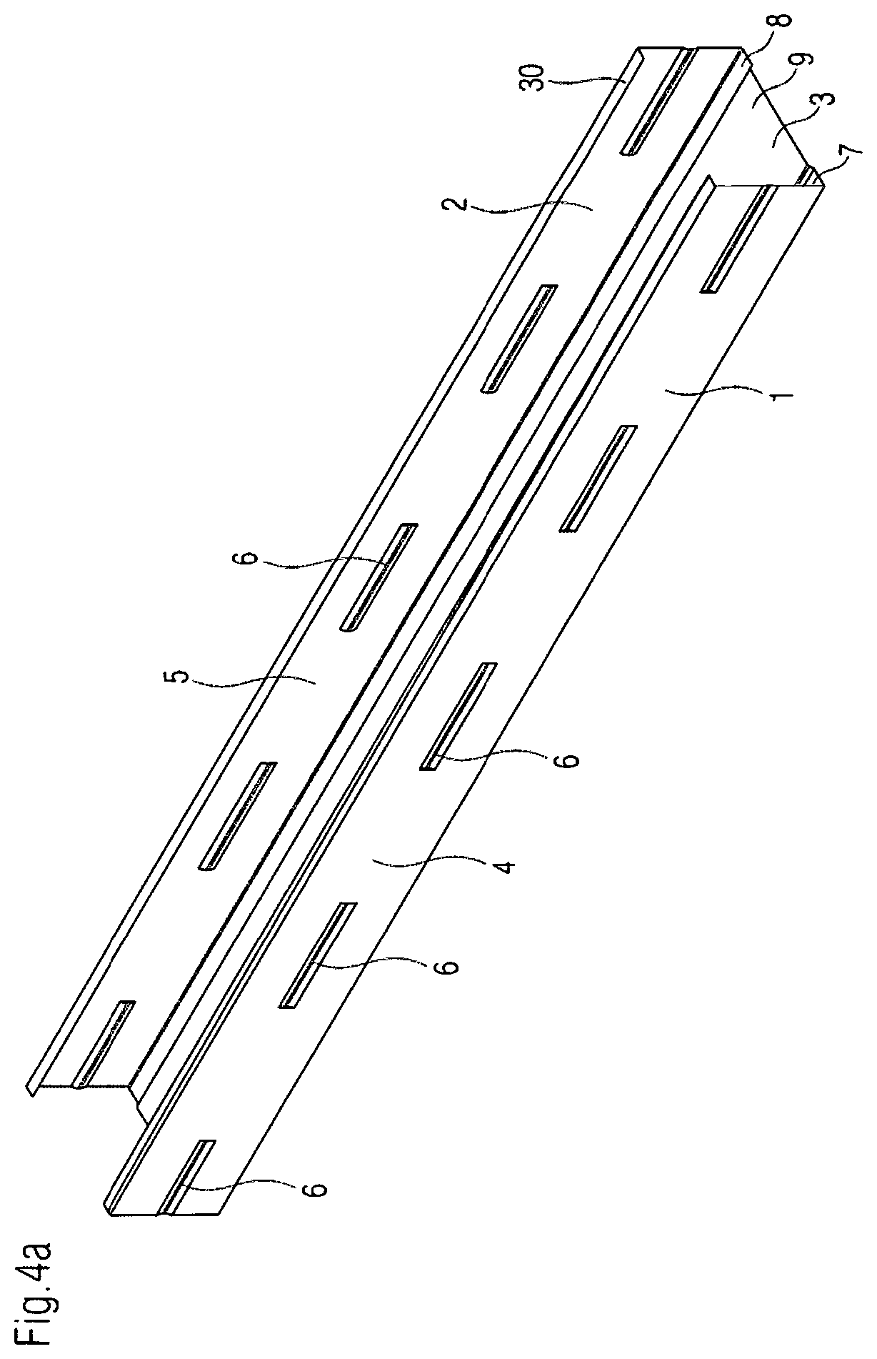 Patent US12325992 Figure 4 – Dry-construction stud and dry-construction wall with a dry-construction stud