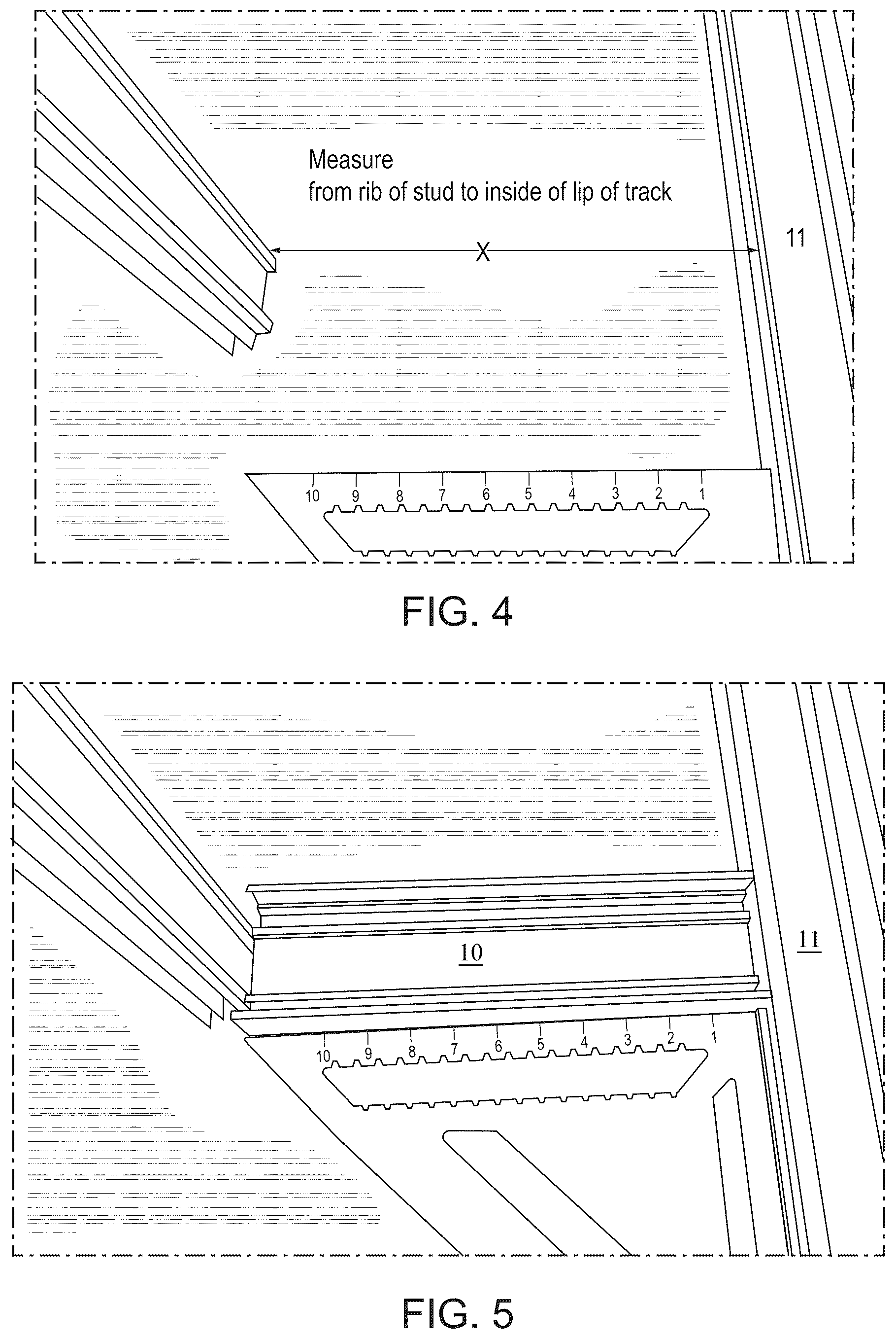 Patent US12325993 — Track system for double butt joint glass T-connections — Figure 1