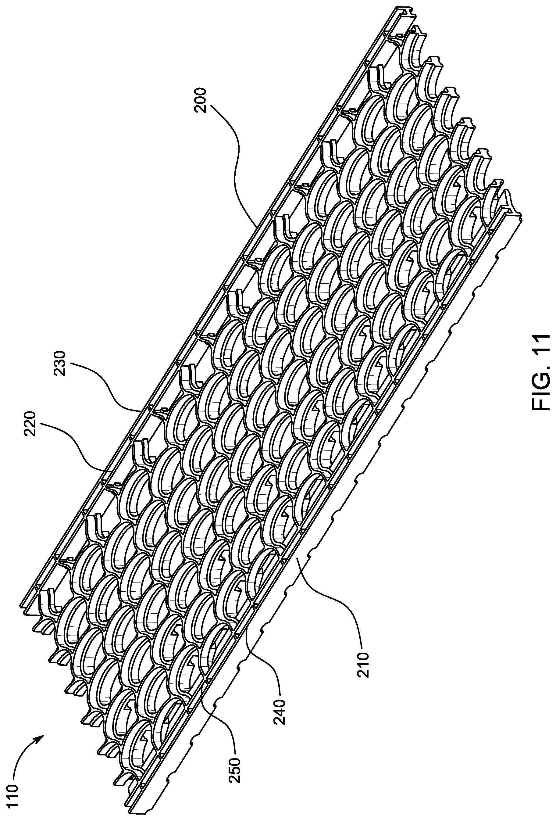 Patent US12325998 Figure 14 – Systems and methods for modular platform for gutter guard systems with interchangeable components
