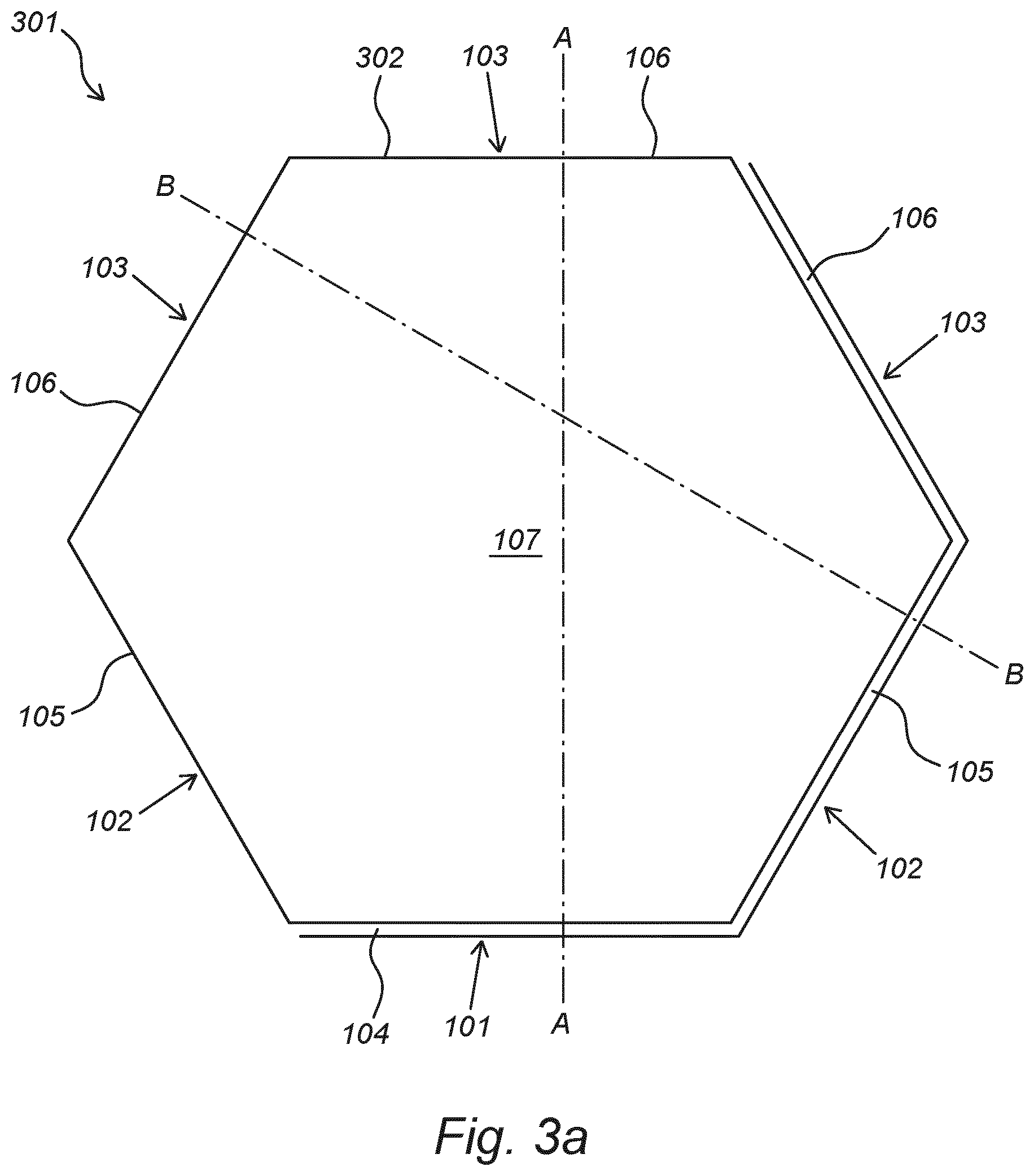 Patent US12326002 Figure 5 – Decorative panel, and decorative floor covering consisting of said panels