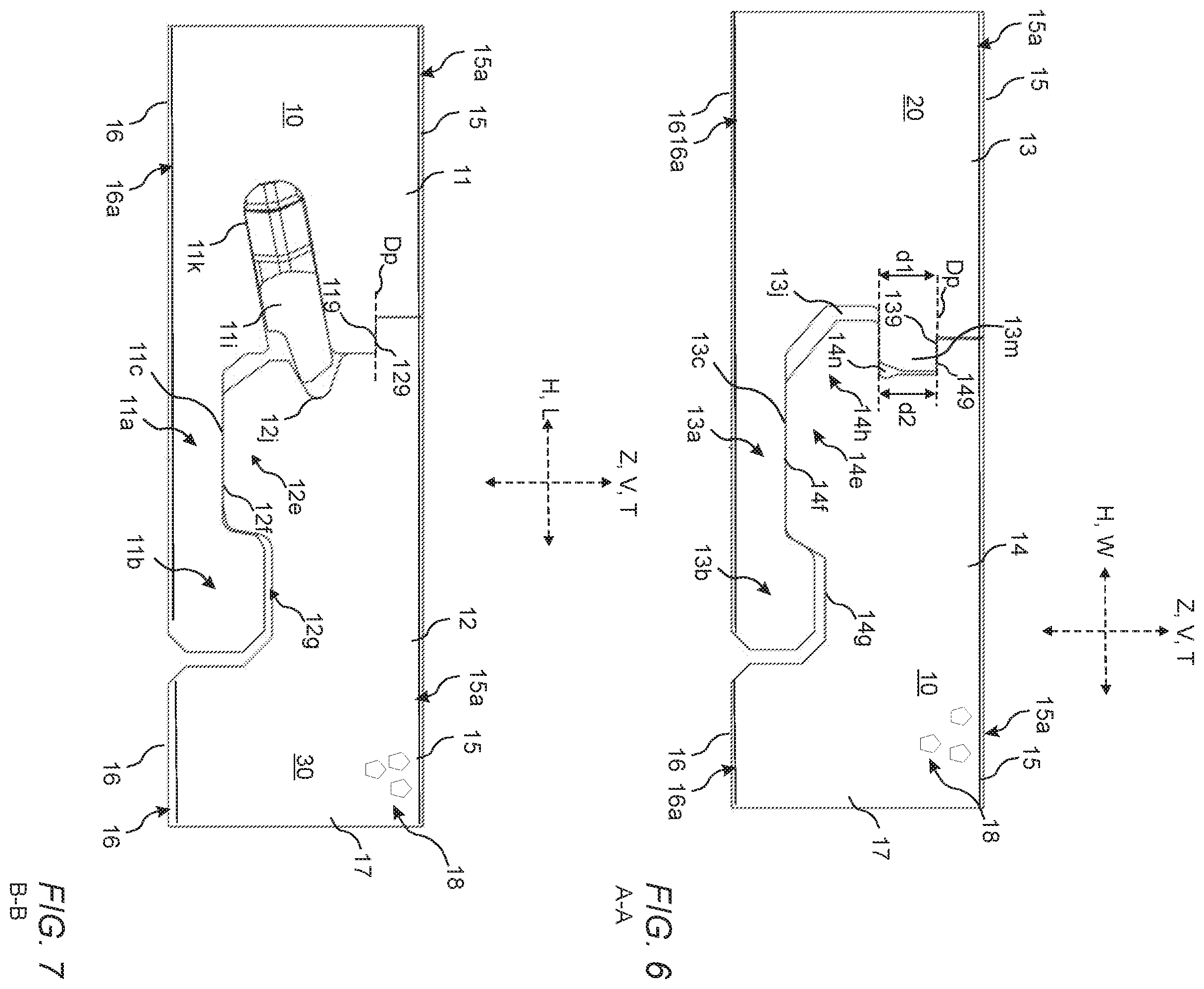 Patent US12326003 Figure 4 – Building panel