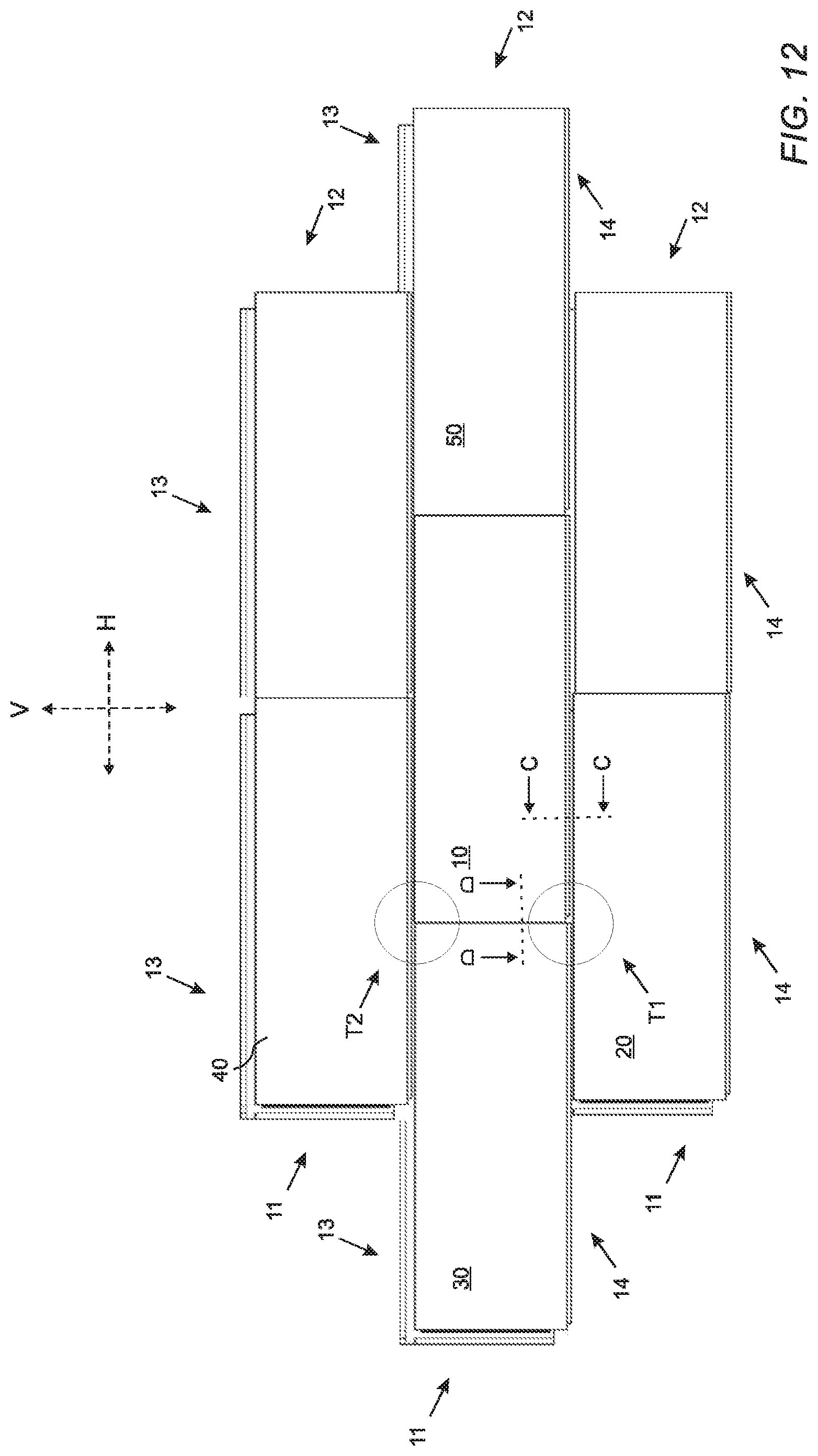 Patent US12326003 Figure 7 – Building panel