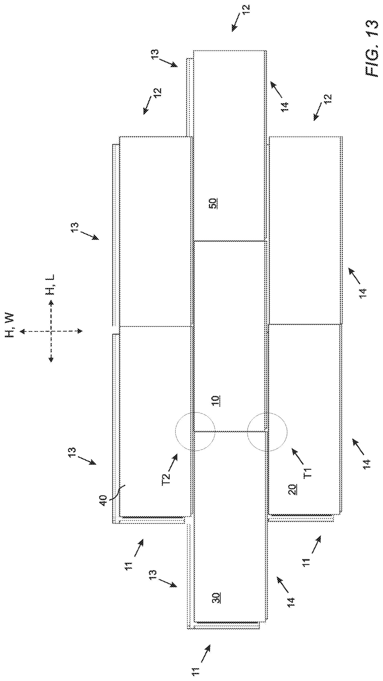 Patent US12326003 Figure 8 – Building panel
