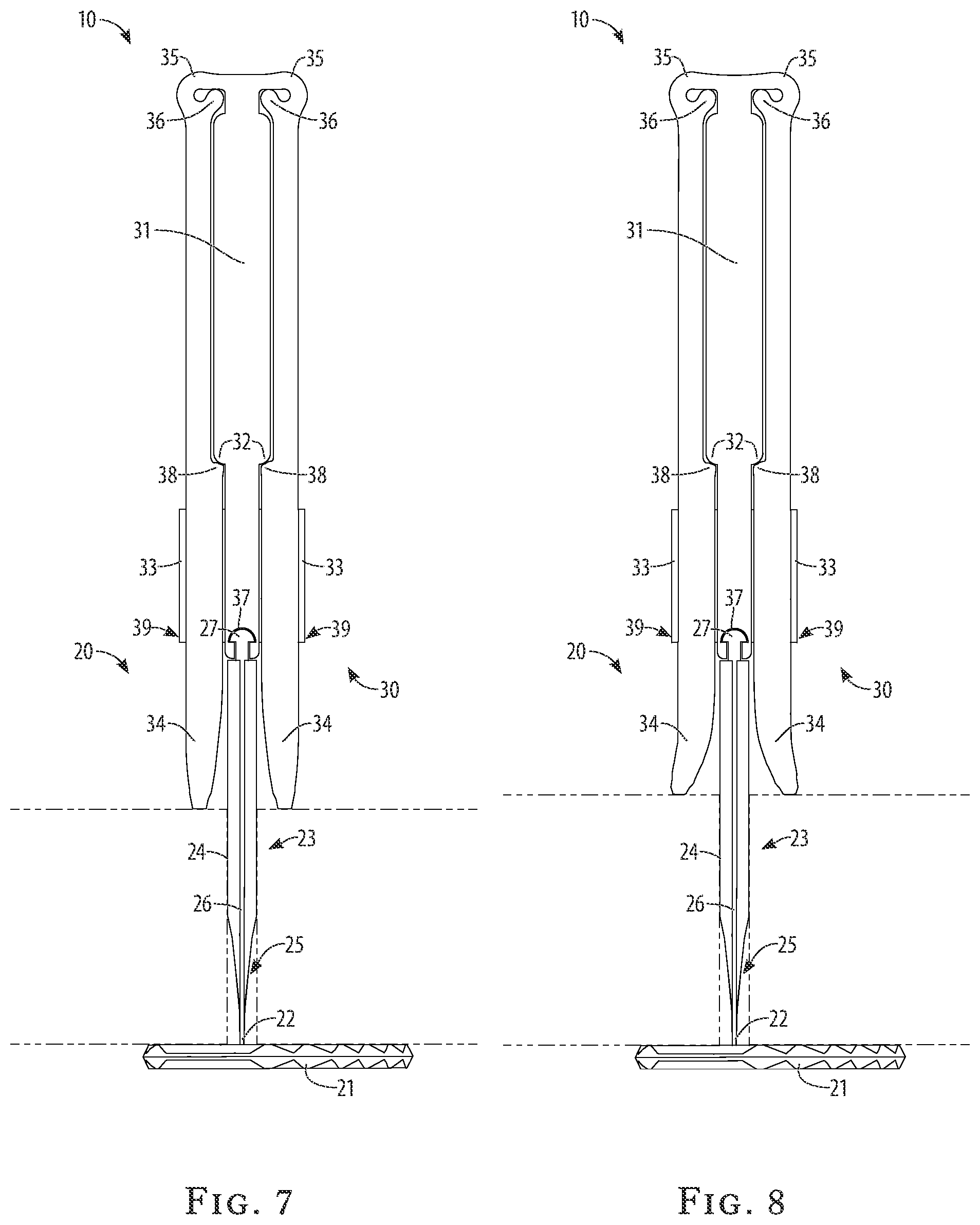 Patent US12326004 Figure 4 – Tile-setting snap-clip lippage control