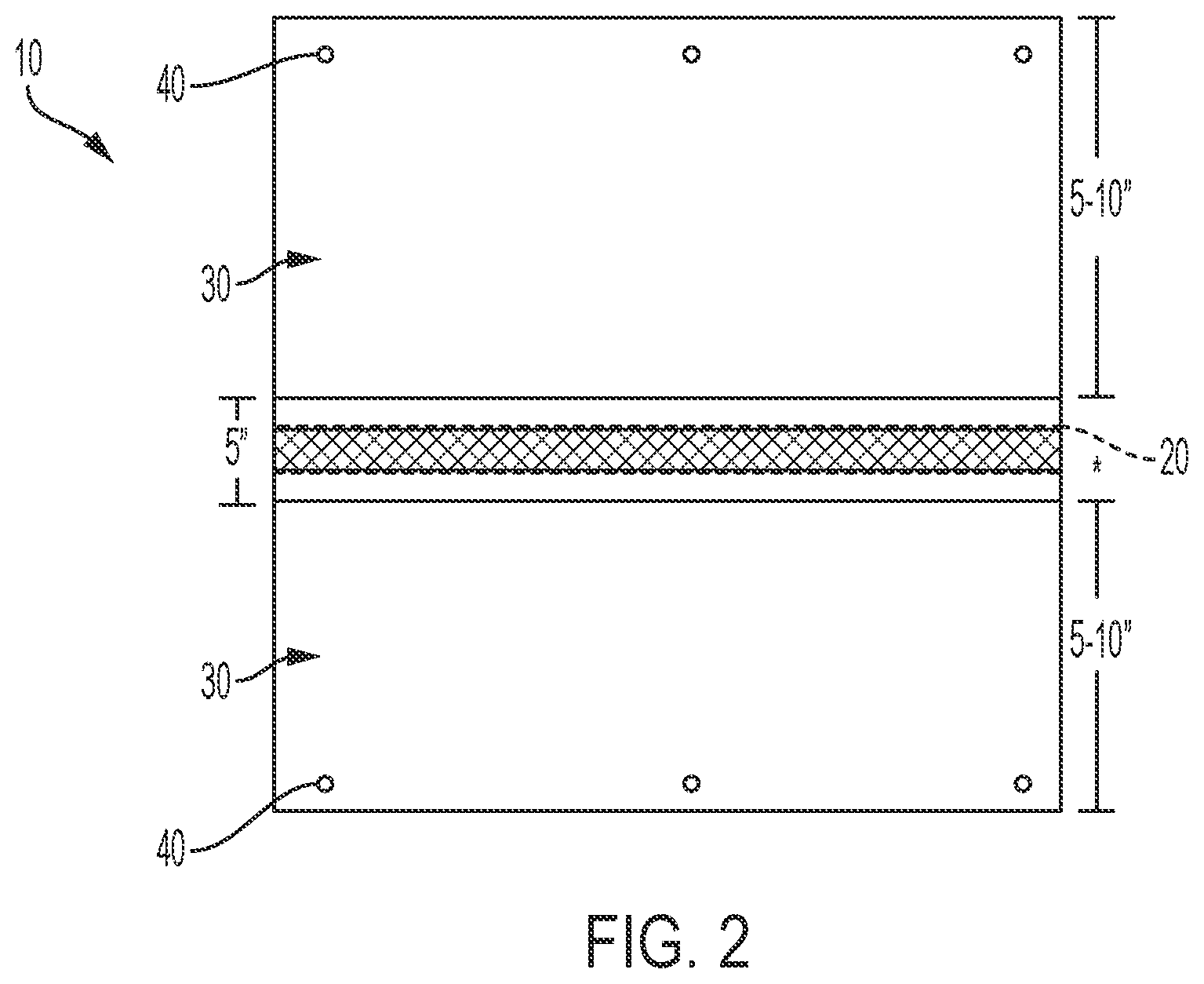 Patent US12326007 Figure 2 – Grass guard for fencing