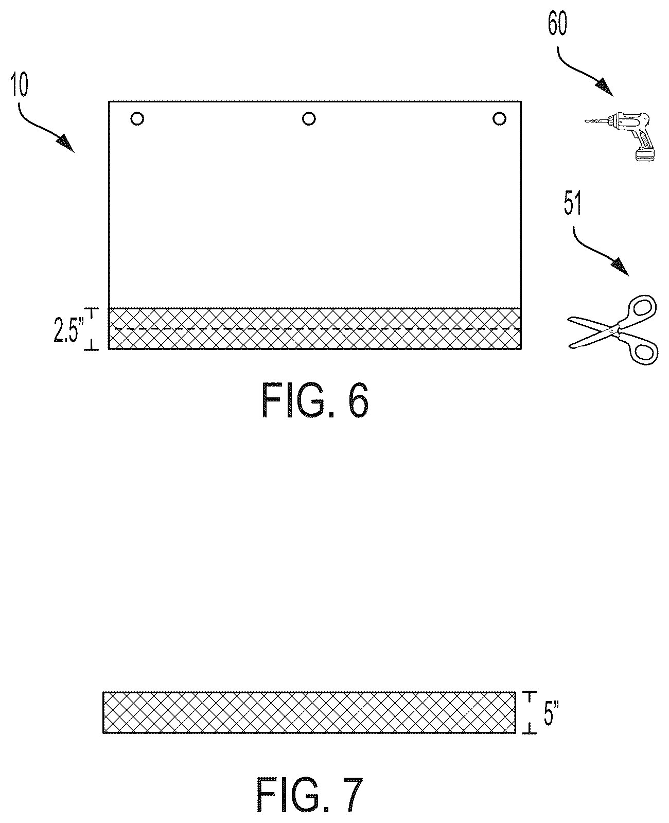 Patent US12326007 Figure 5 – Grass guard for fencing
