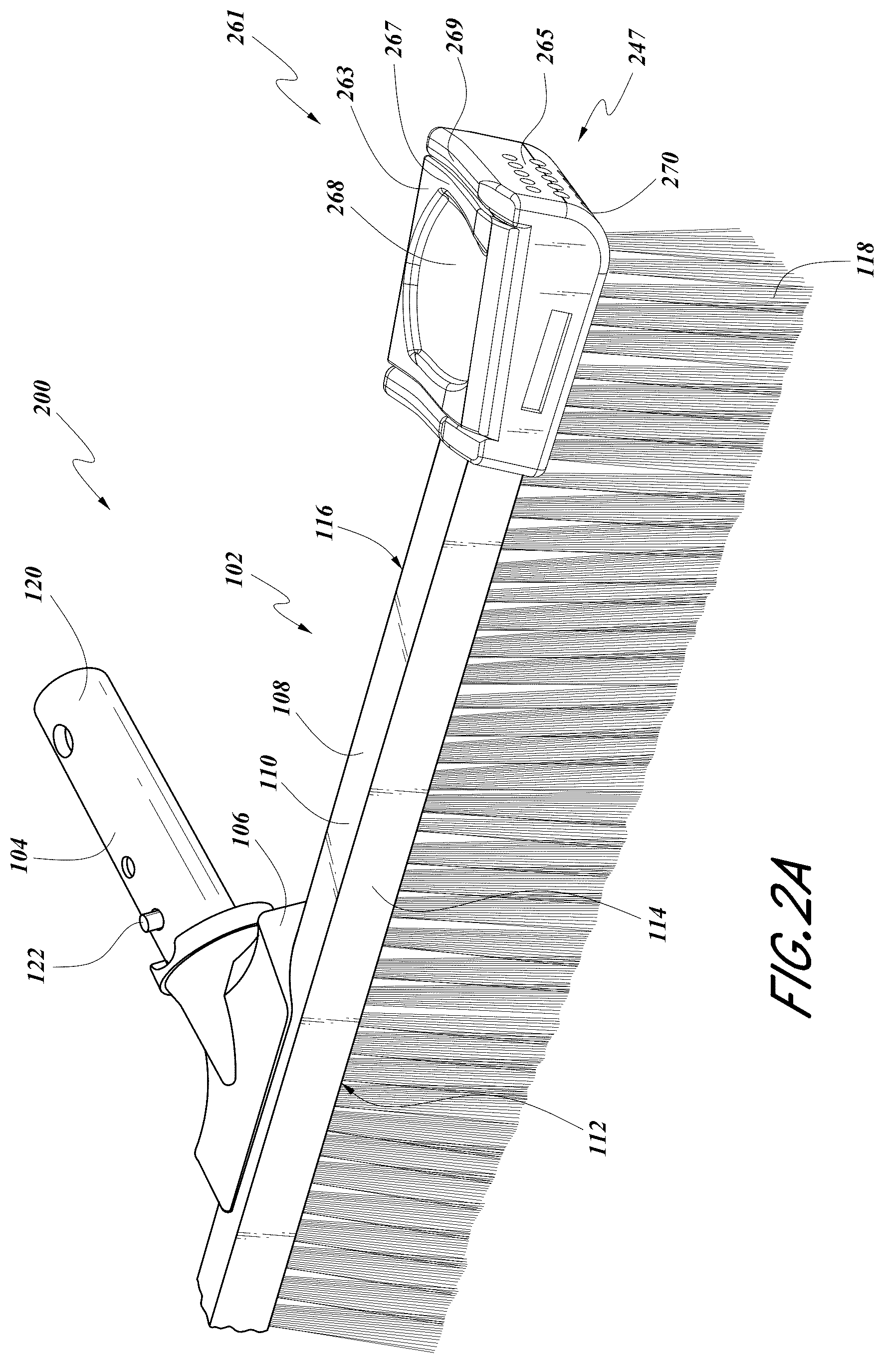 Patent US12326010 Figure 4 – Adjustable pool cleaning tool