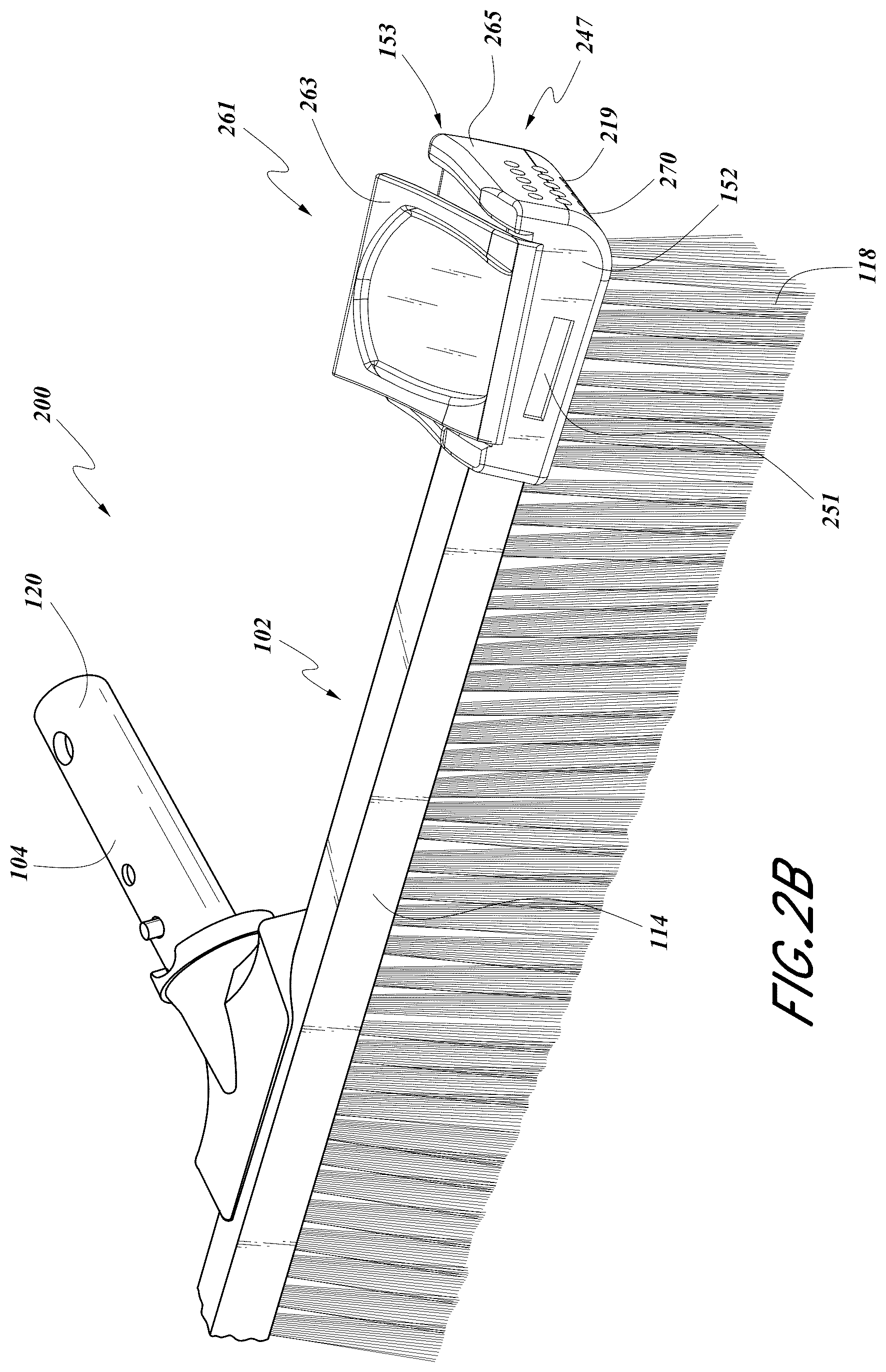 Patent US12326010 Figure 5 – Adjustable pool cleaning tool