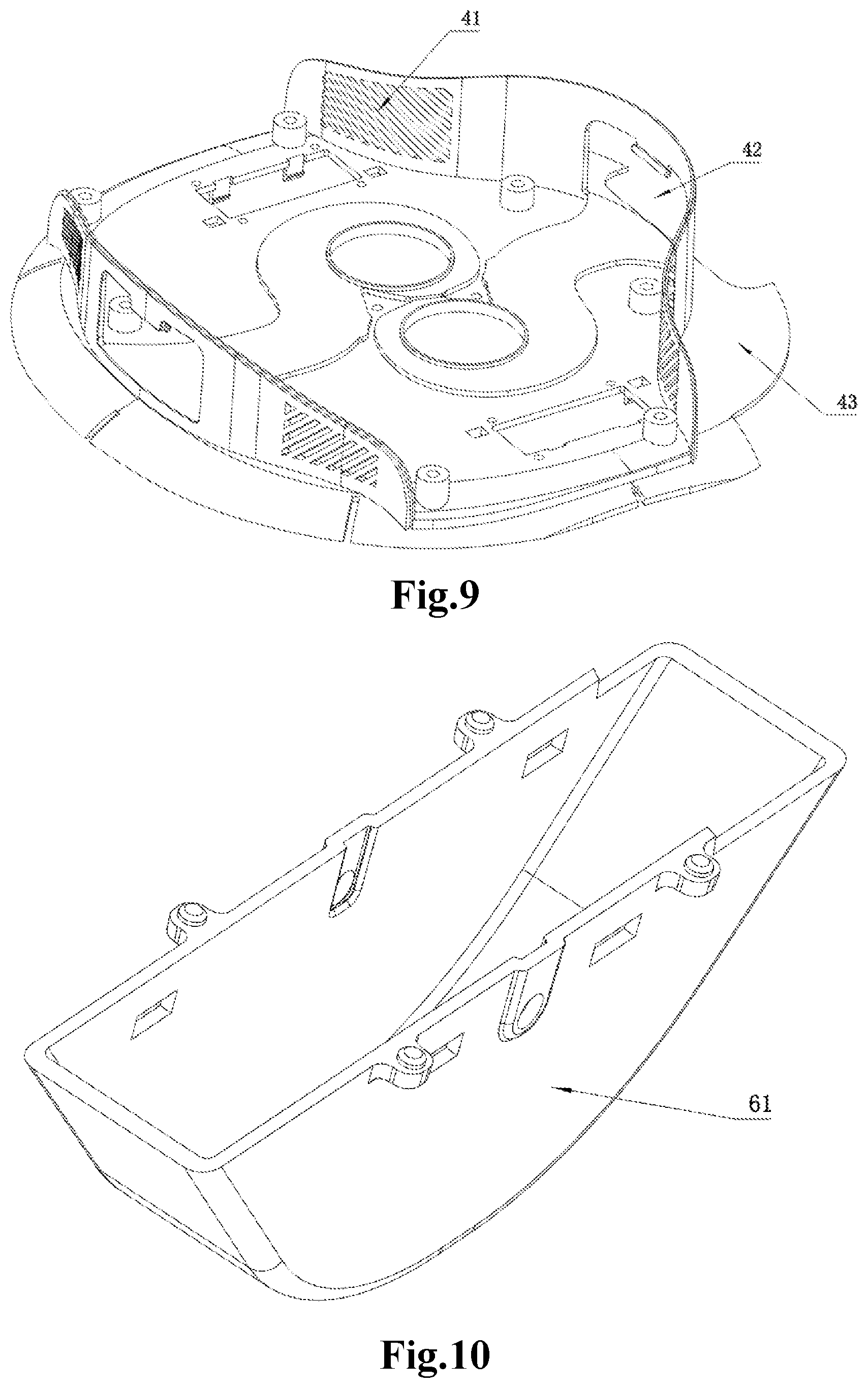 Patent US12326012 Figure 8 – Swimming pool cleaner