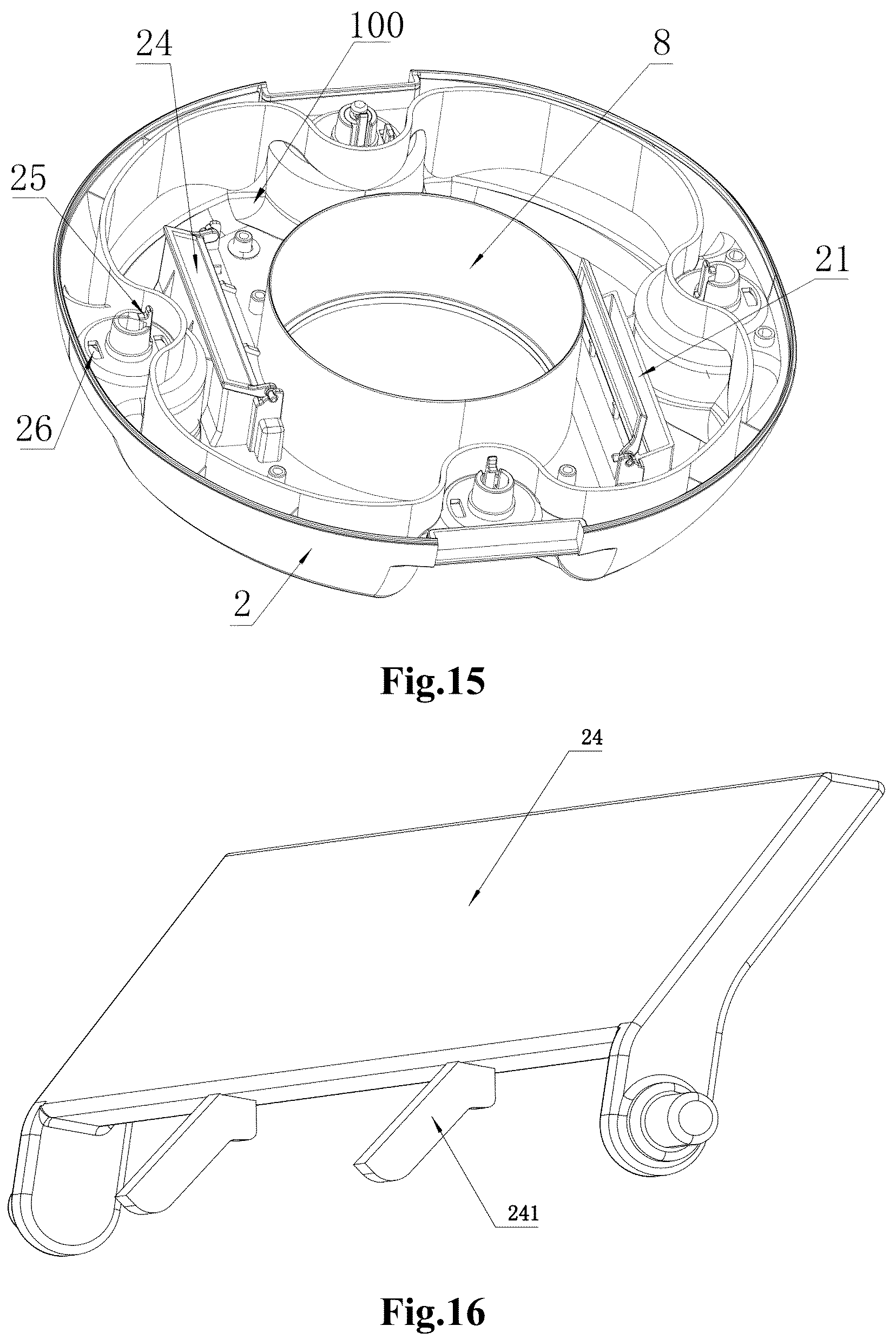Patent US12326012 Figure 13 – Swimming pool cleaner