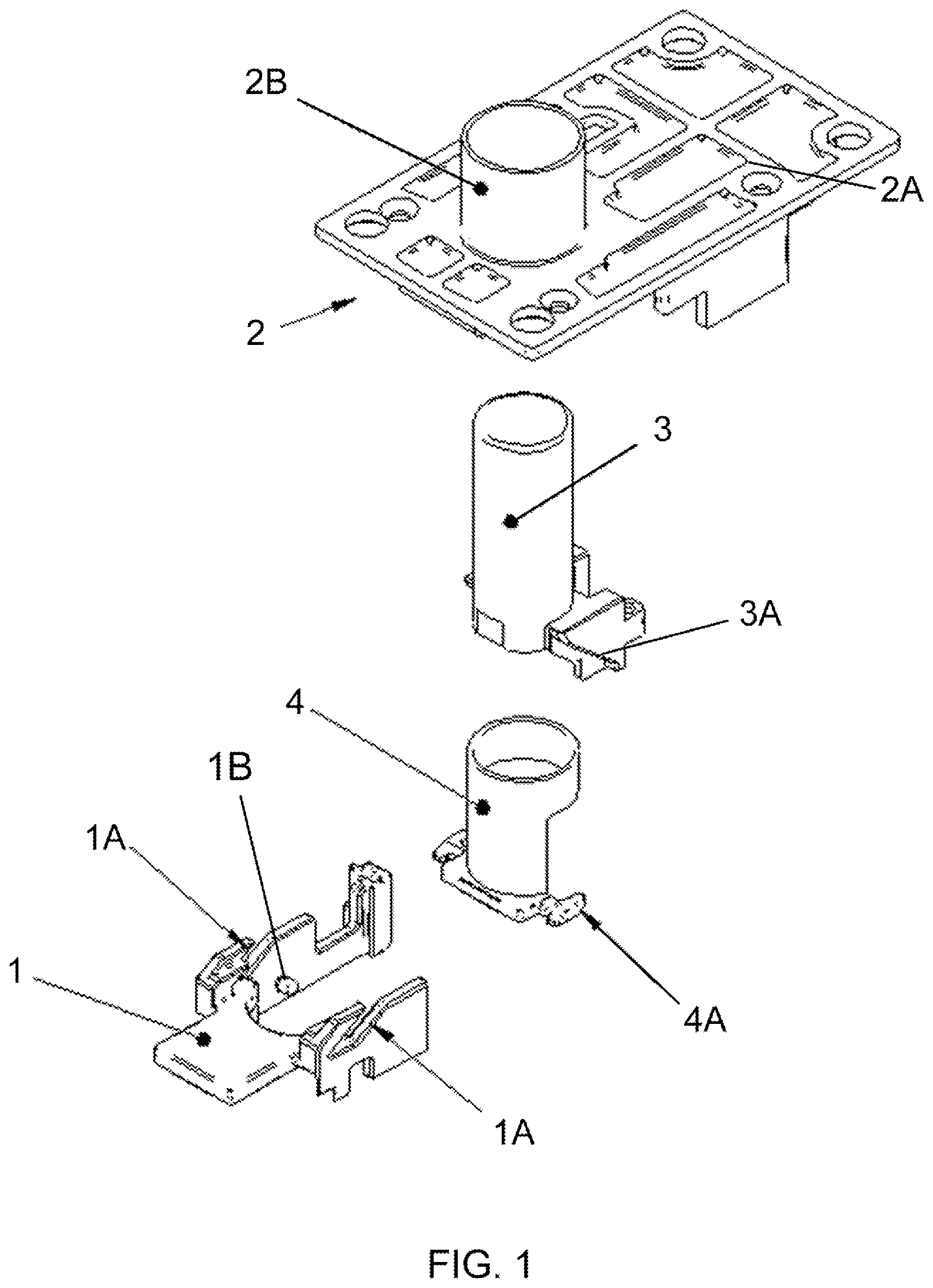 Patent US12326014 Figure 1 – Lock identifier assembly