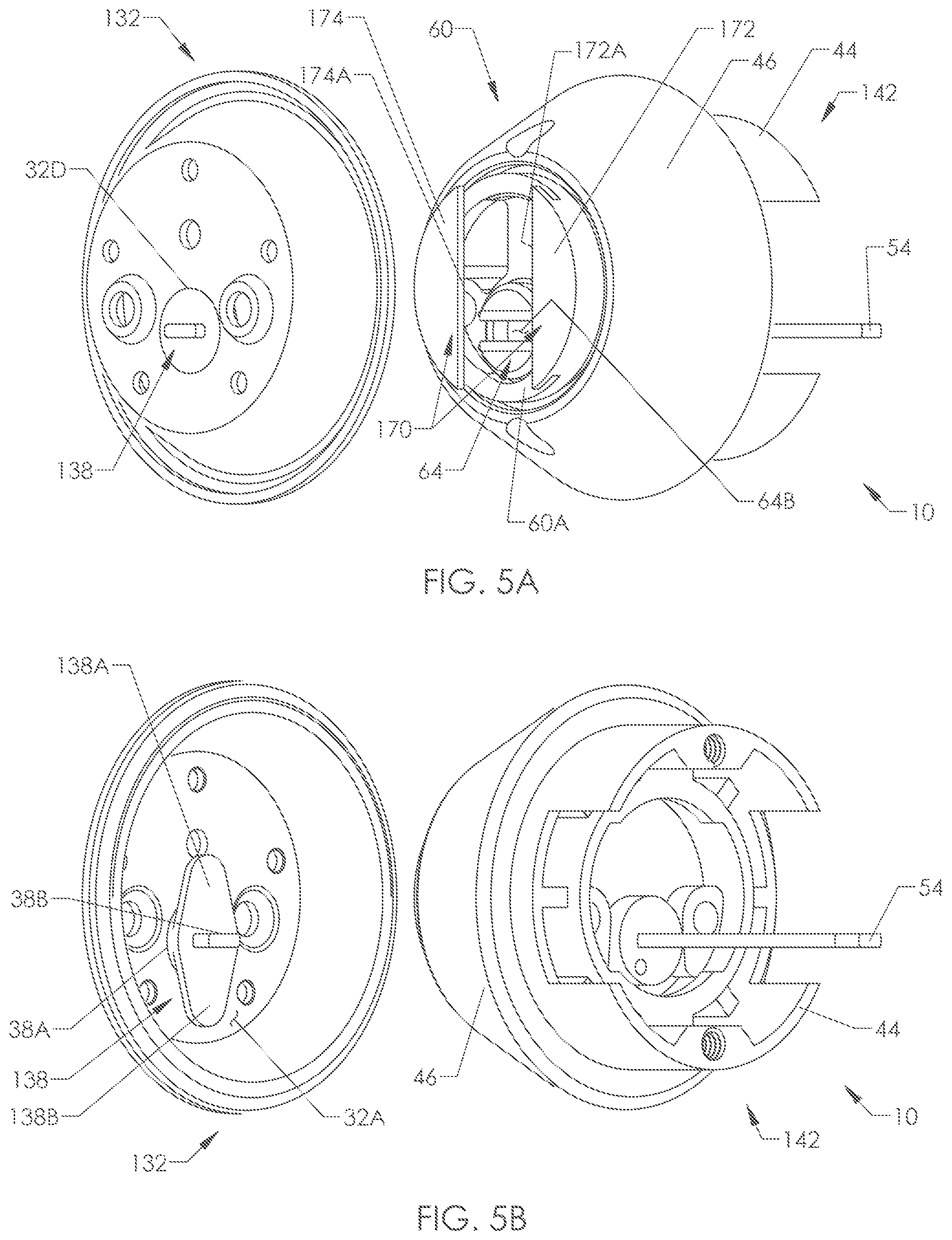 Patent US12326015 Figure 6 – Deadbolt assembly for simultaneously securing co-mounted doors together and actuating at least one deadbolt