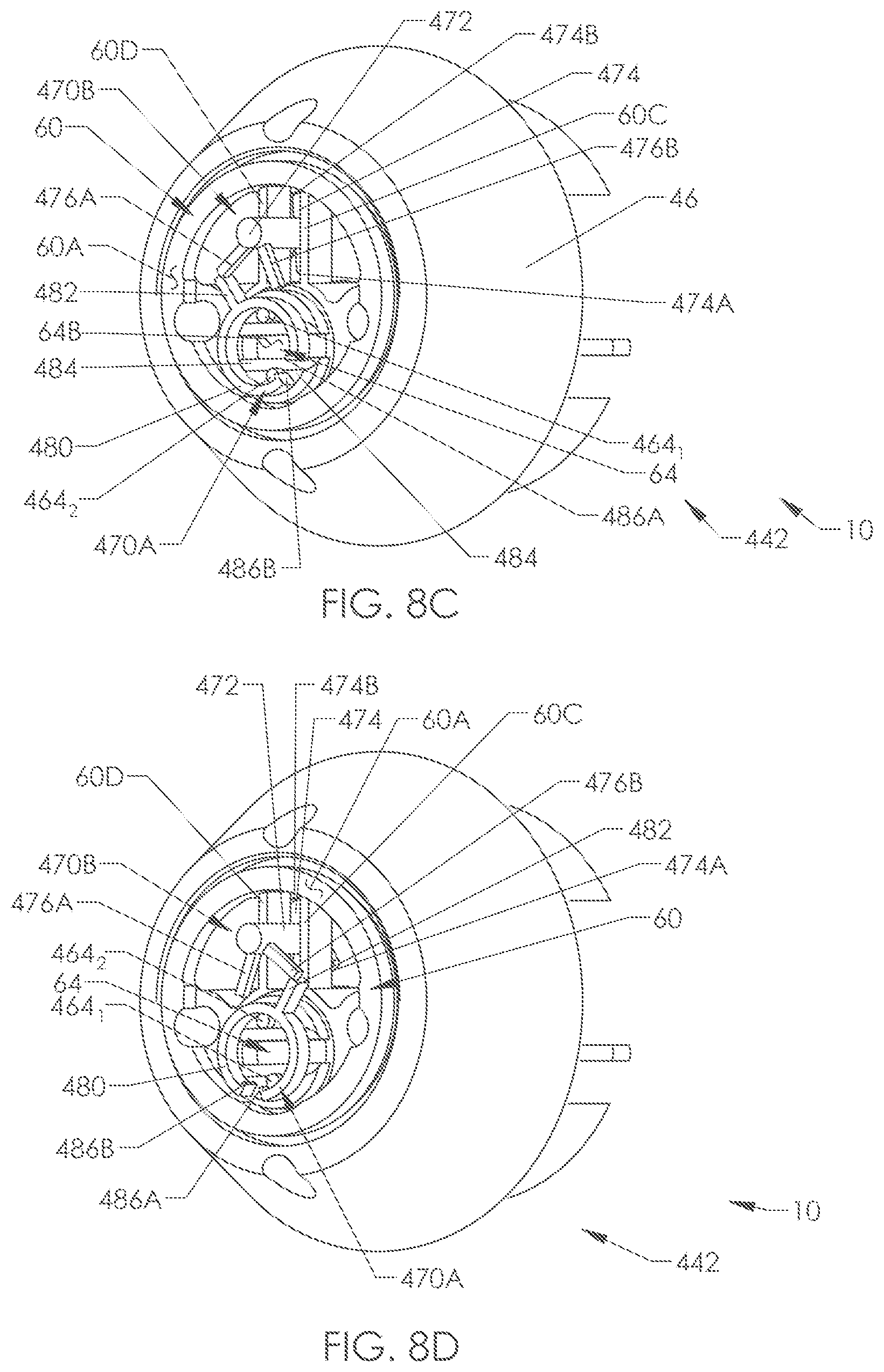 Patent US12326015 Figure 13 – Deadbolt assembly for simultaneously securing co-mounted doors together and actuating at least one deadbolt