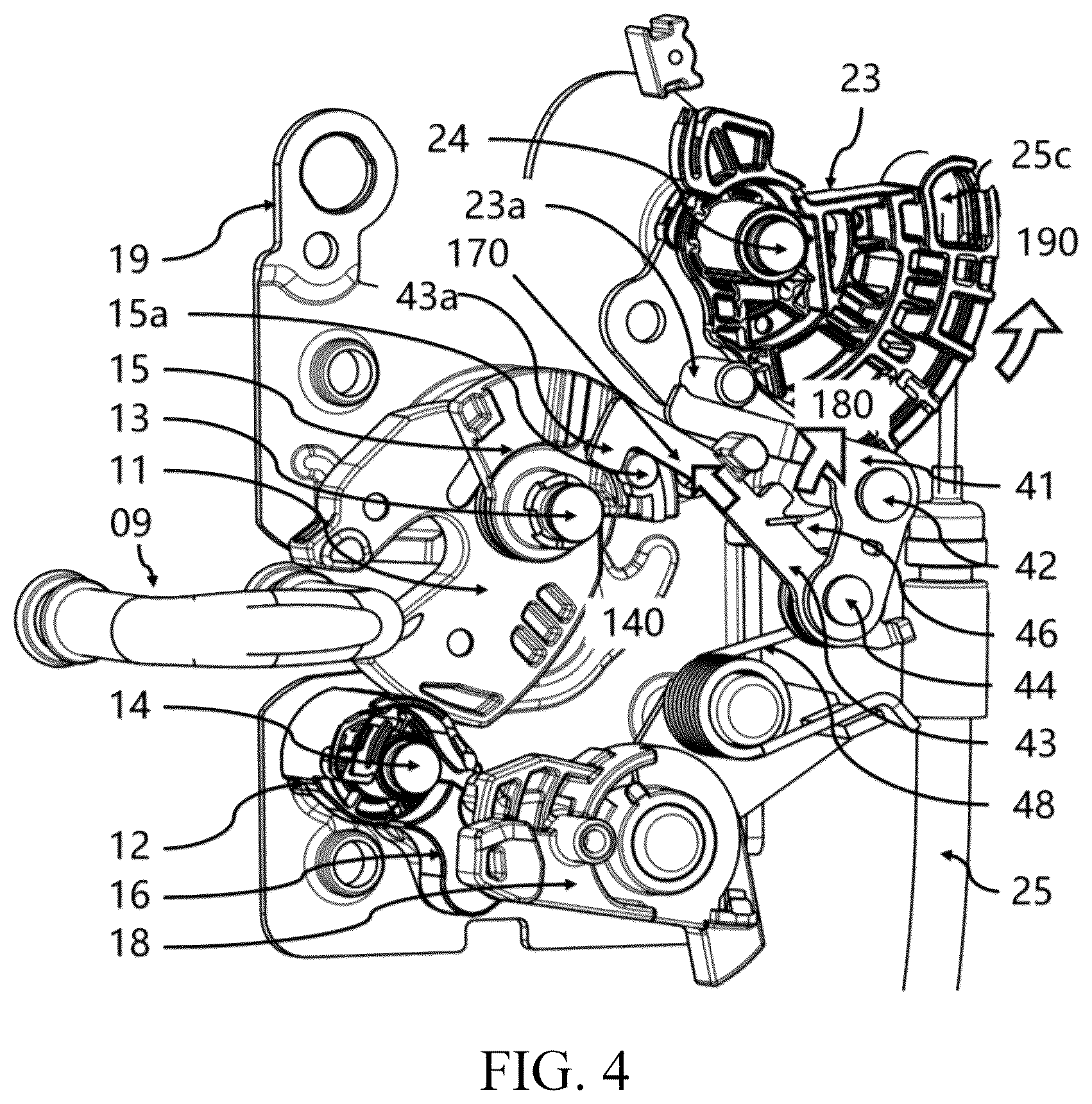 Patent US12326016 Figure 4 – Lock mechanism with ice breaking mechanism