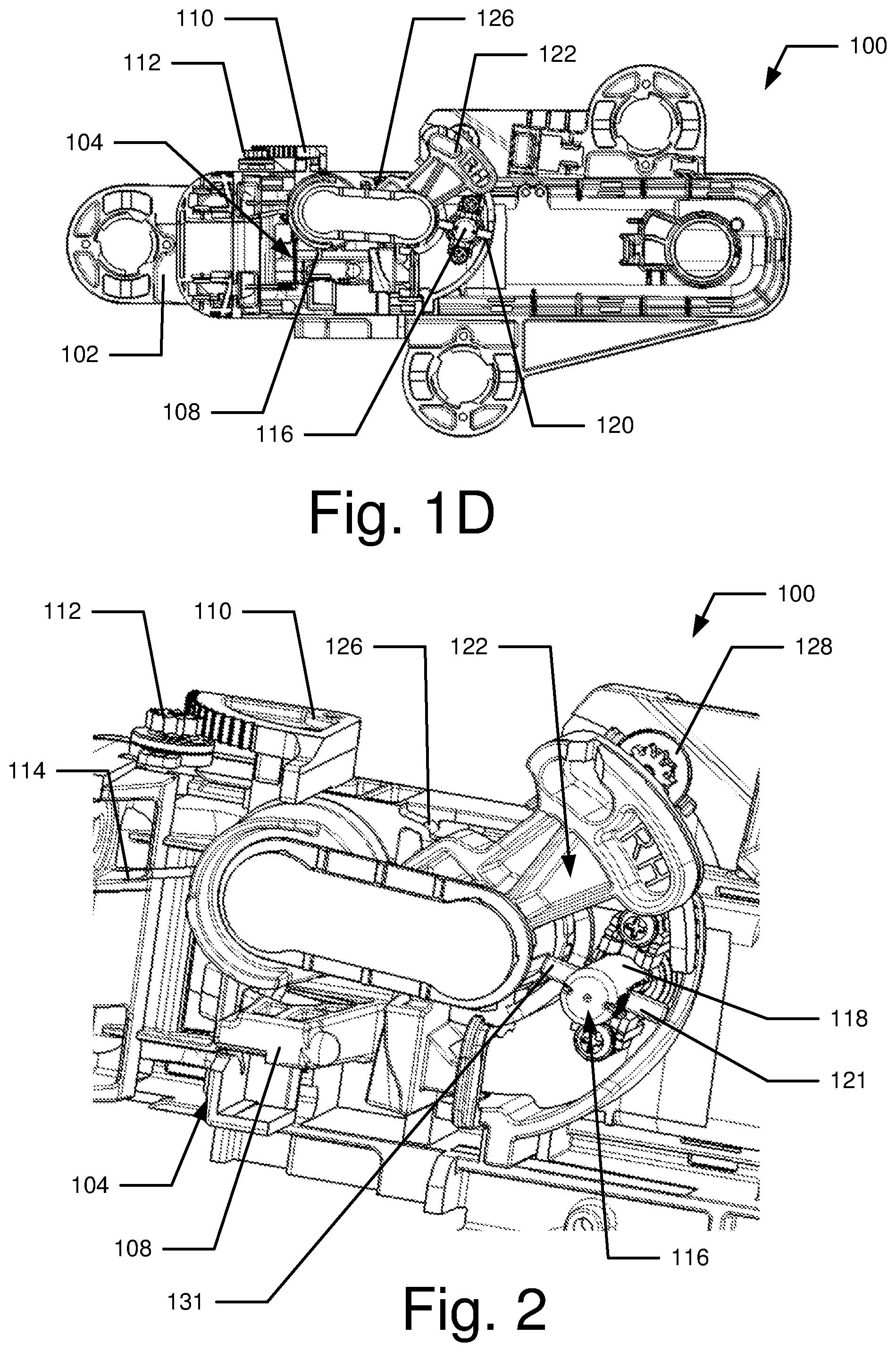 Patent US12326019 Figure 3 – Door handle assembly