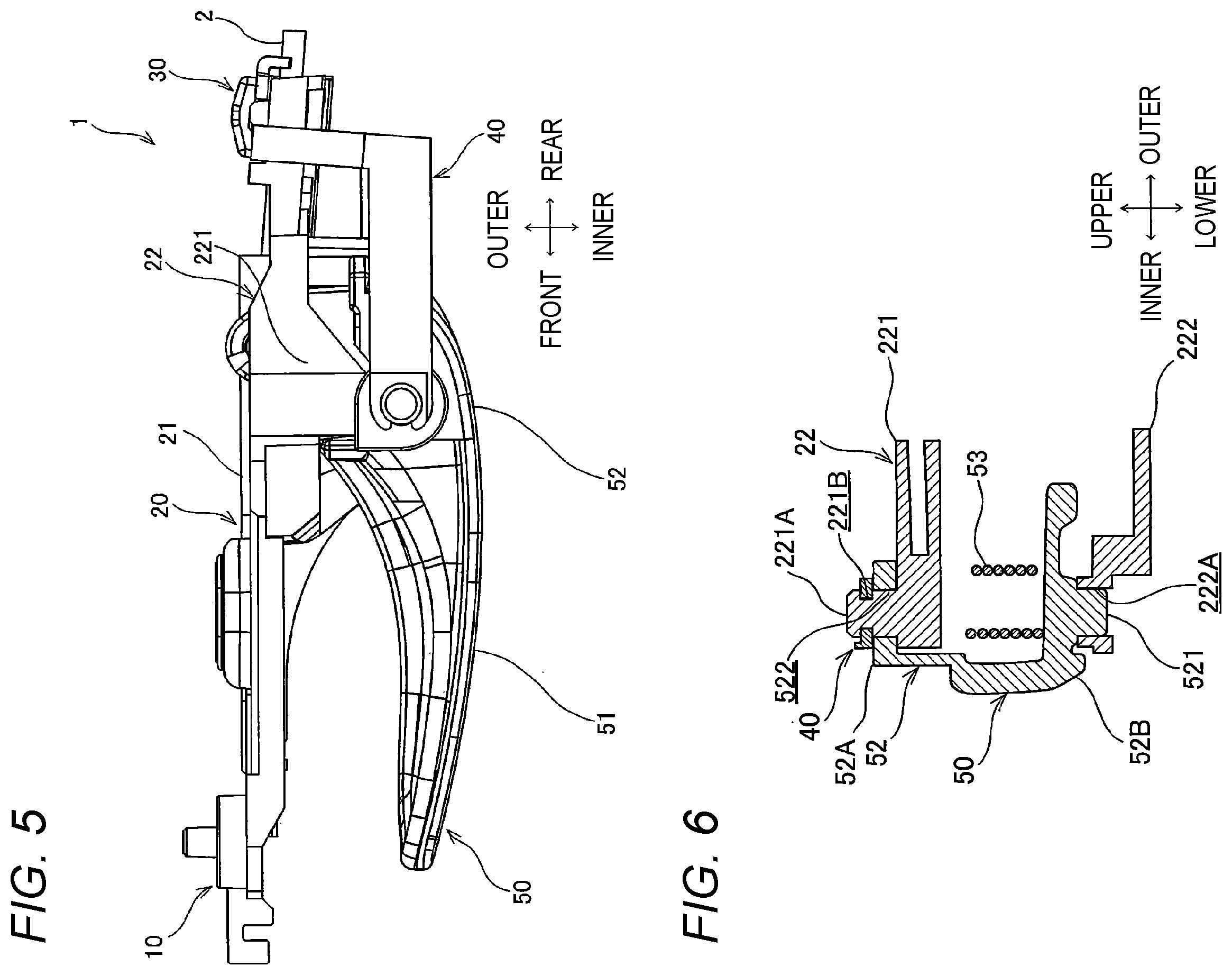 Patent US12326020 Figure 3 – Inside handle device