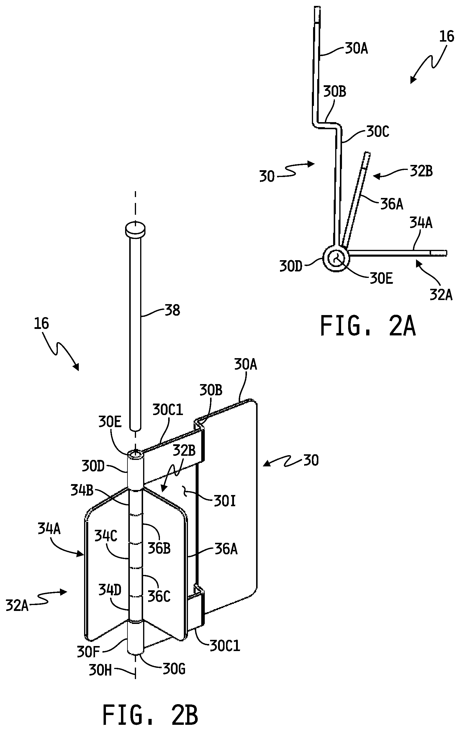 Patent US12326022 Figure 2 – Door assembly for selectively interlocking opposing doors