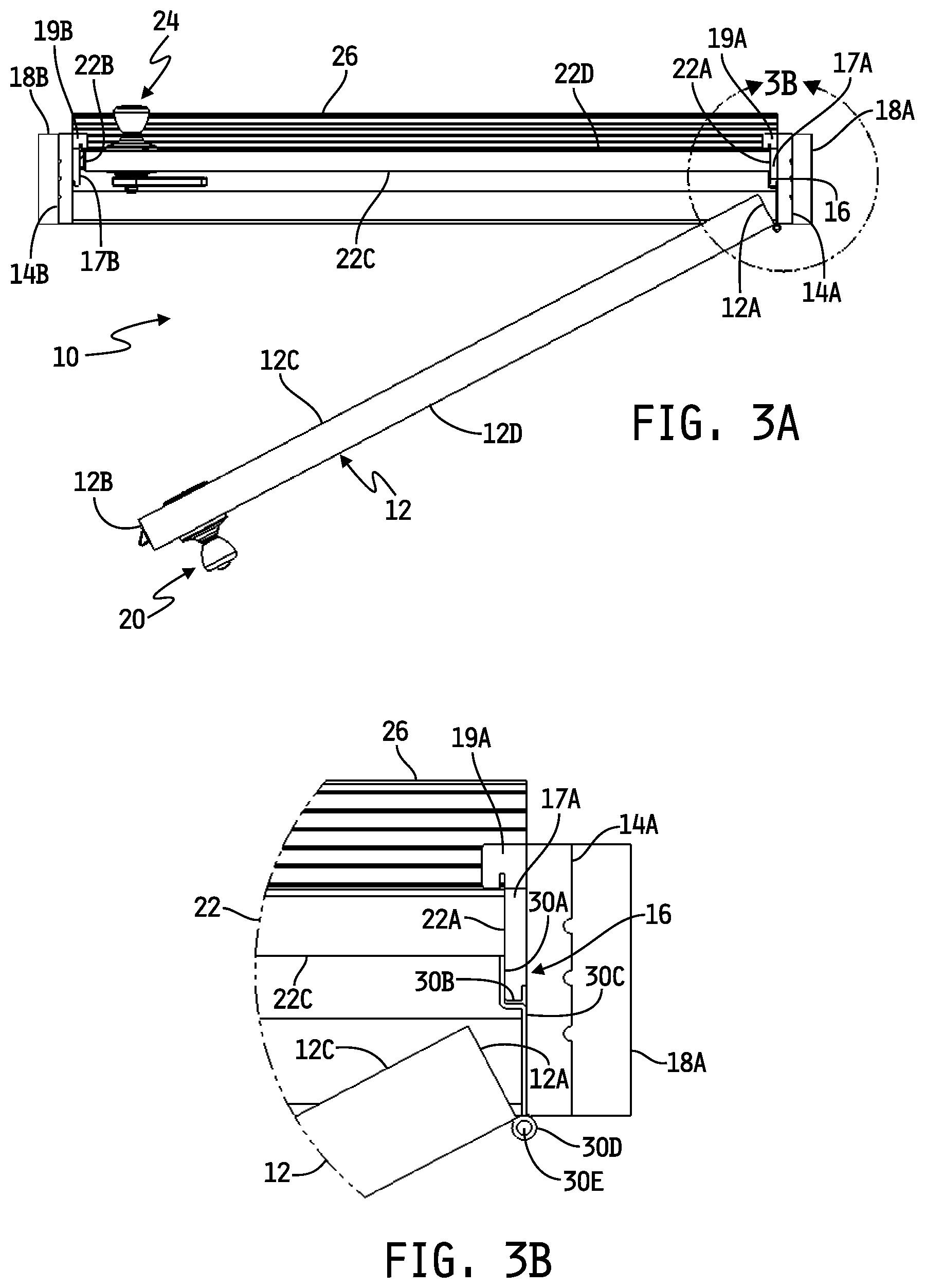 Patent US12326022 Figure 3 – Door assembly for selectively interlocking opposing doors
