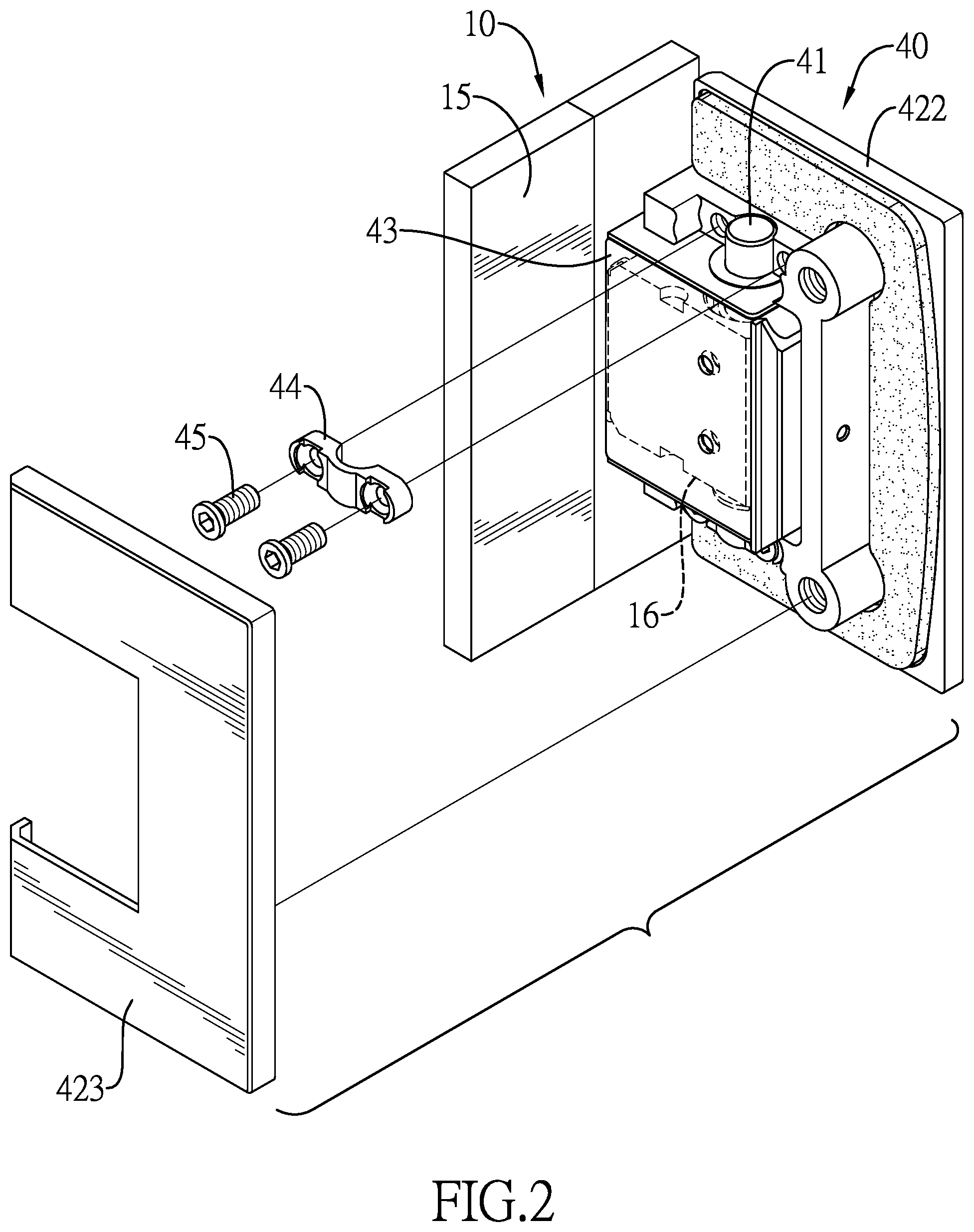 Patent US12326024 Figure 2 – Hinge mechanism