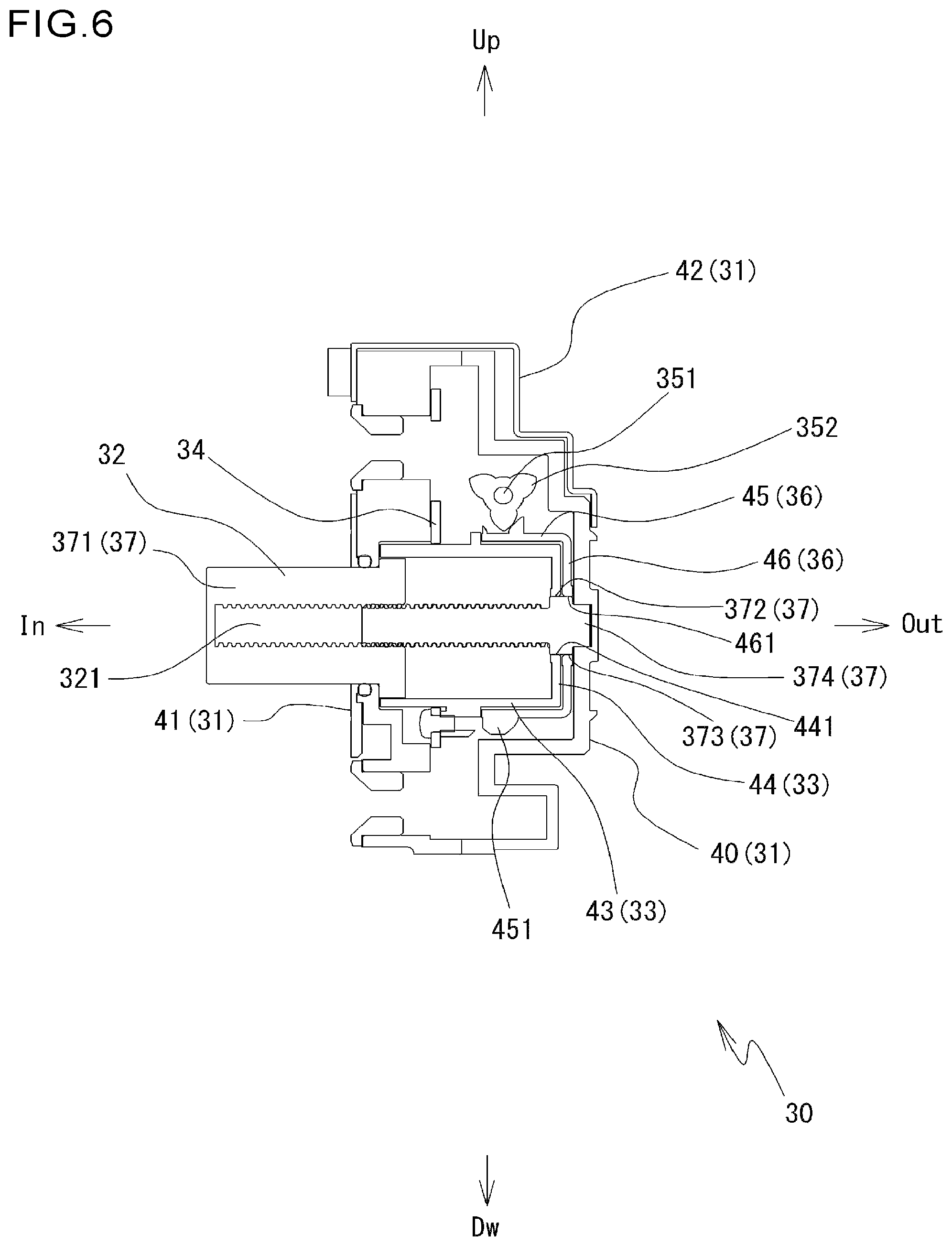 Patent US12326027 Figure 6 – Vehicle door pushing device