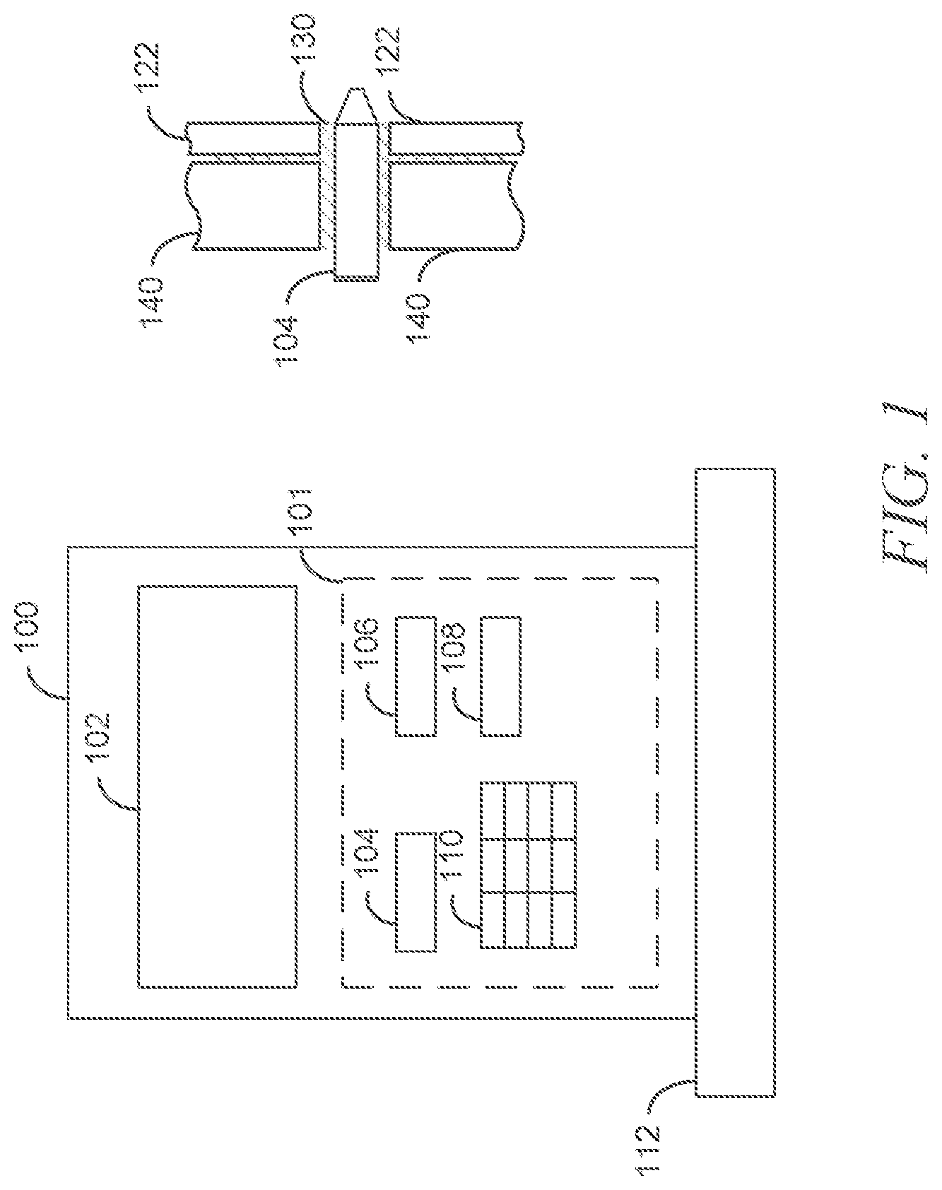 Patent US12326033 Figure 1 – Terminal breach protection methods and devices