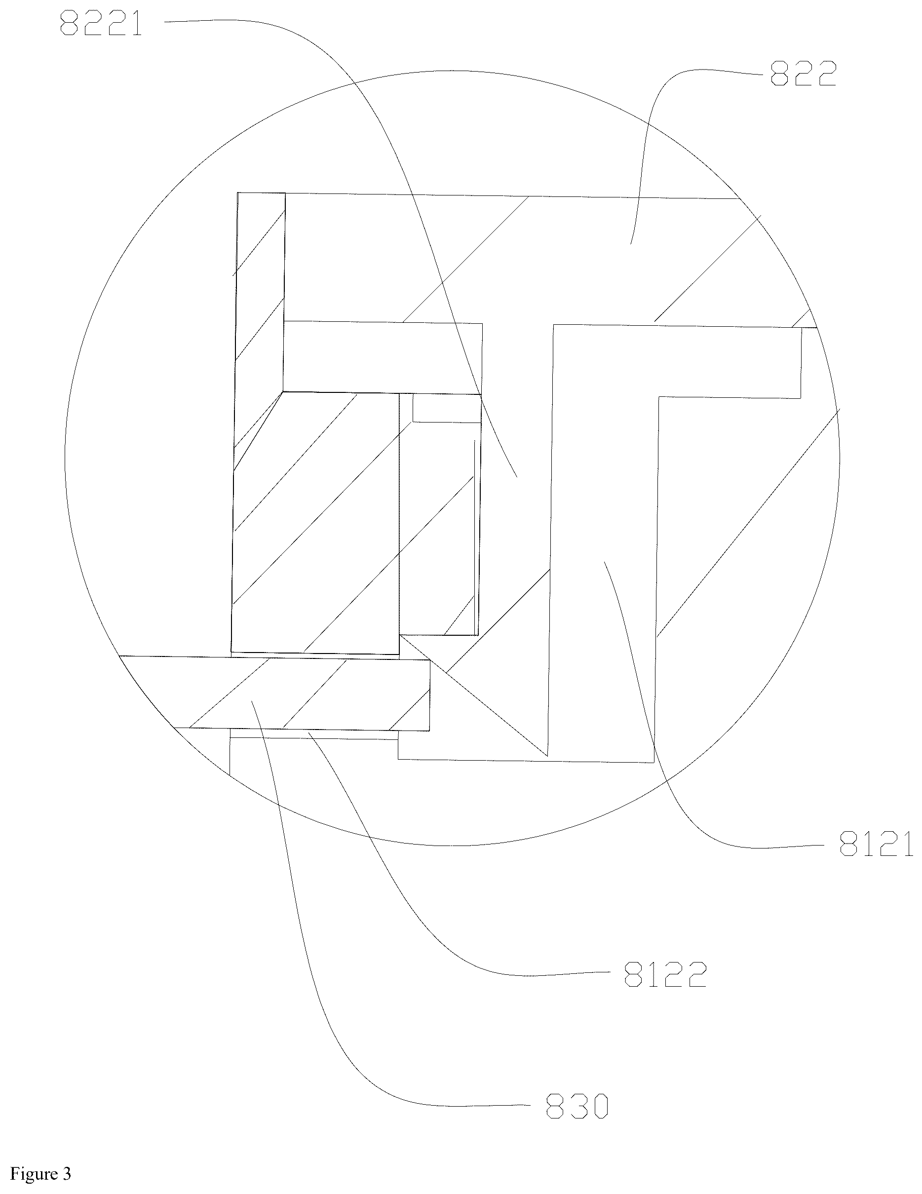 Patent US12326035 Figure 3 – Vehicle-mounted drawer safe box