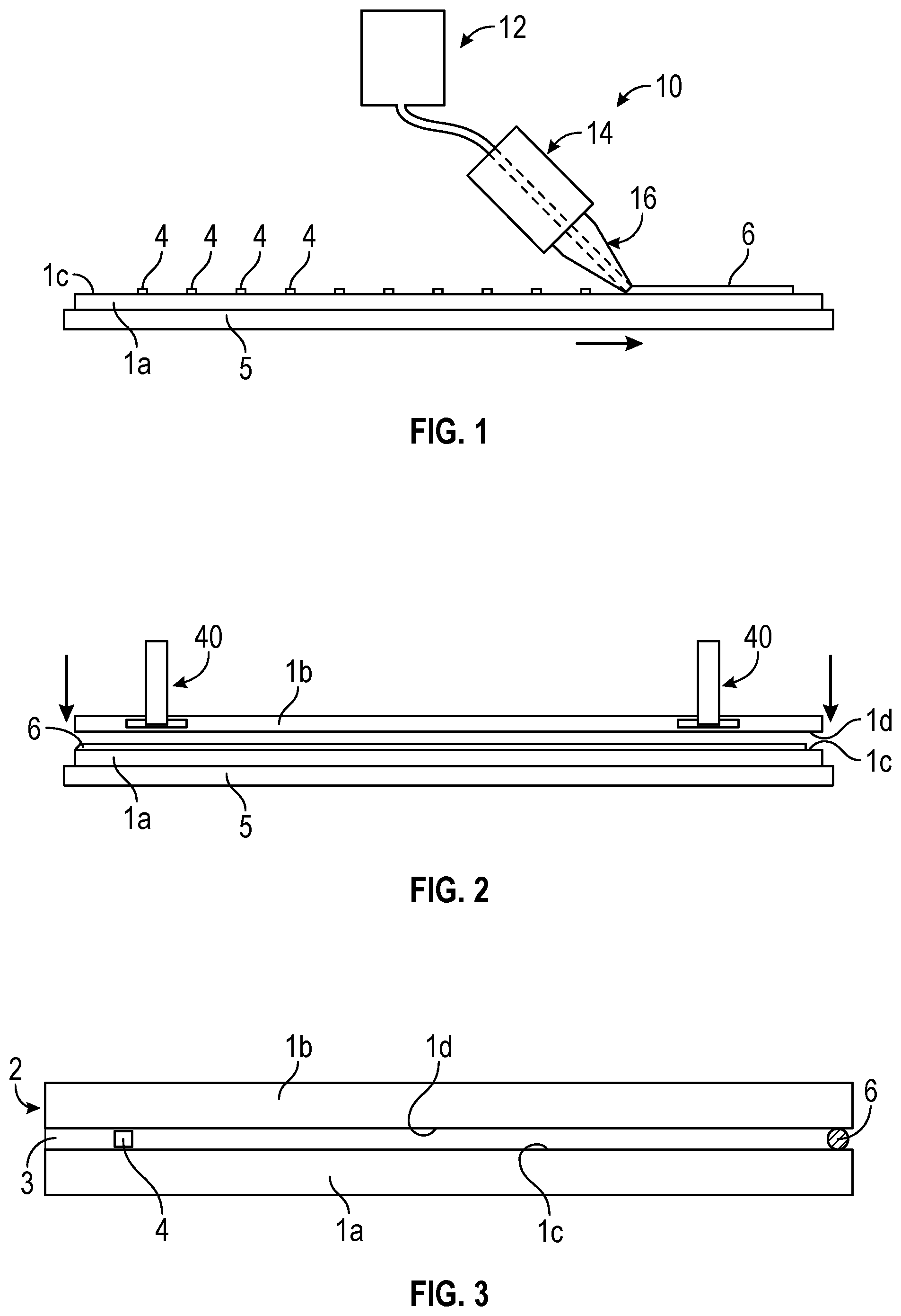 Patent US12326036 — VIG unit with temporary evacuation gap in perimeter seal — Figure 1