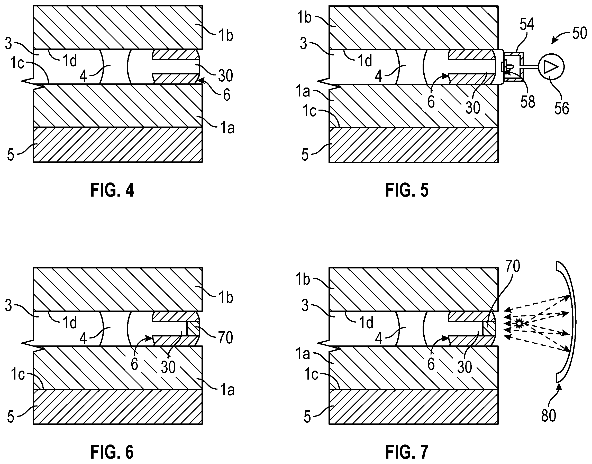 Patent US12326036 Figure 2 – VIG unit with temporary evacuation gap in perimeter seal