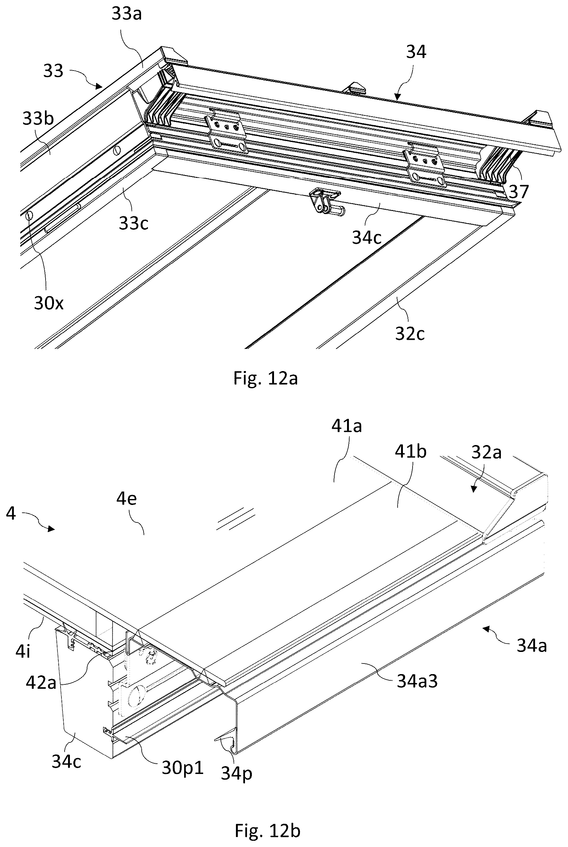 Patent US12326037 Figure 12 – Roof window comprising a frame with an interface unit