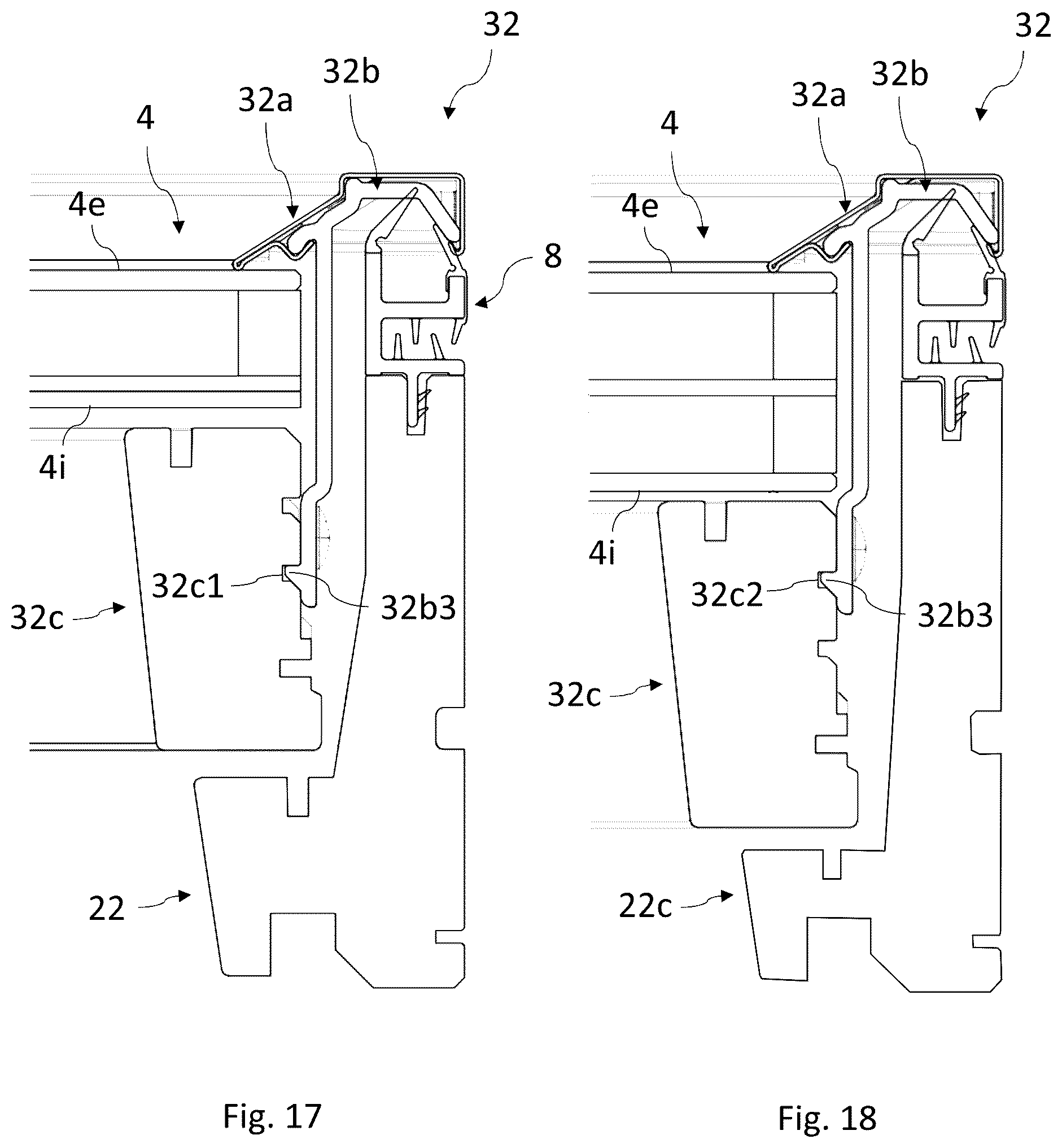 Patent US12326037 Figure 17 – Roof window comprising a frame with an interface unit