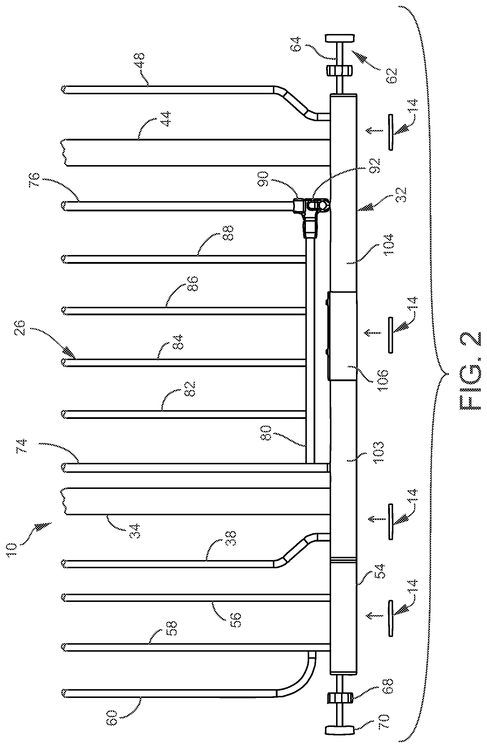 Patent US12326038 Figure 2 – Gated barrier with threshold isolator having compressible layer