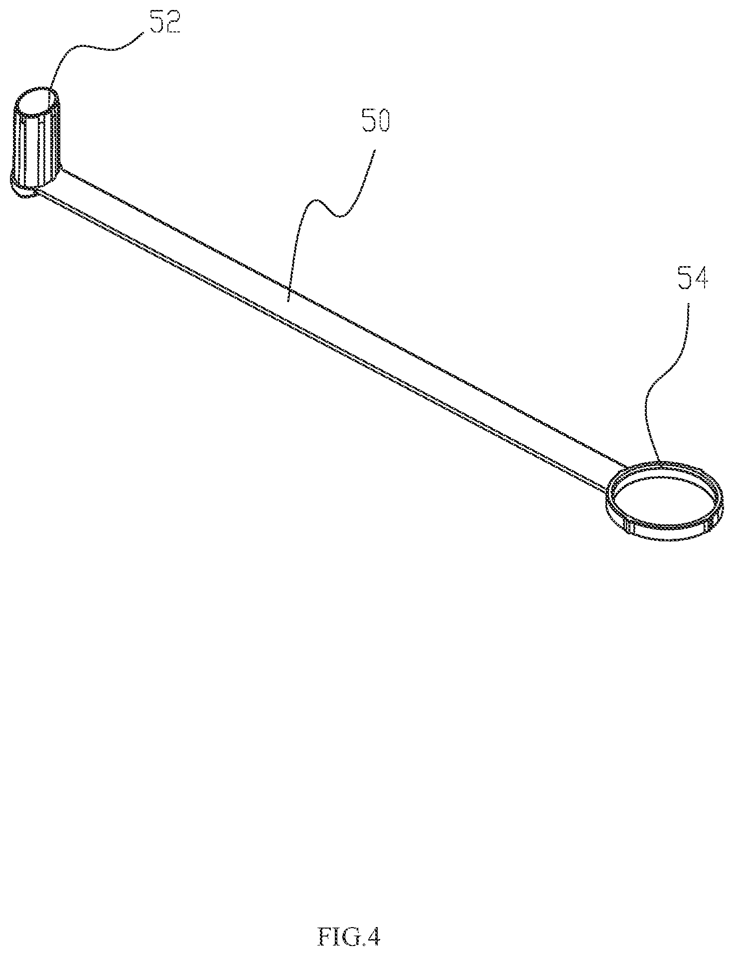 Patent US12326041 Figure 4 – Ladder structure for frame bed