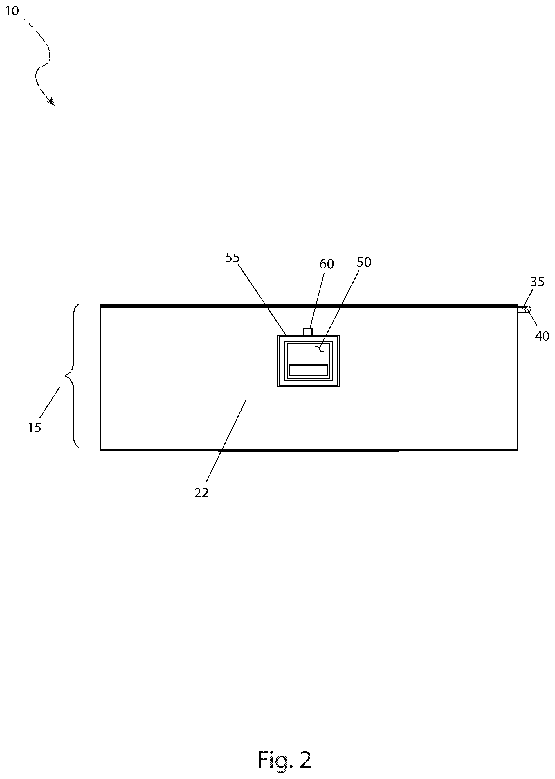 Patent US12326042 Figure 2 – Deployable safety ladder