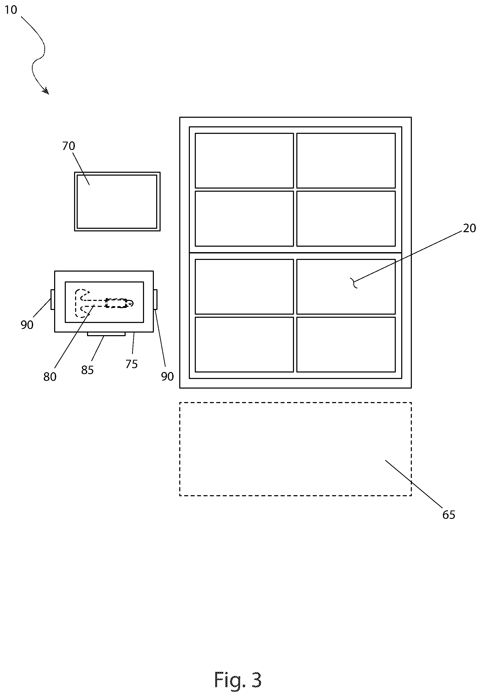 Patent US12326042 Figure 3 – Deployable safety ladder